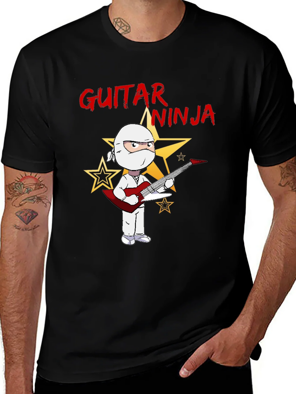 Guitar Ninja Graphic Tee