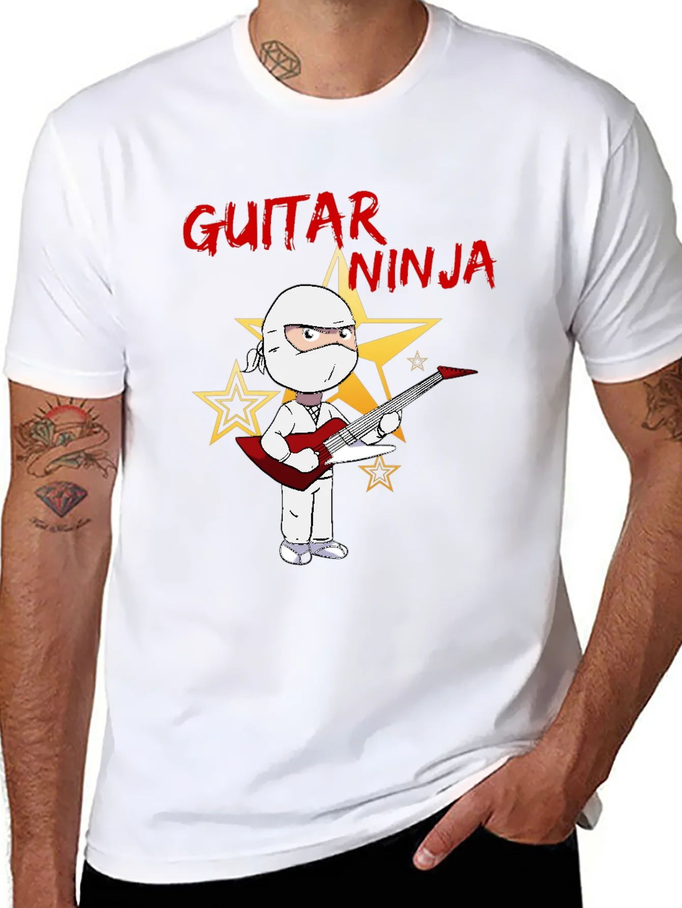 Guitar Ninja Graphic Tee