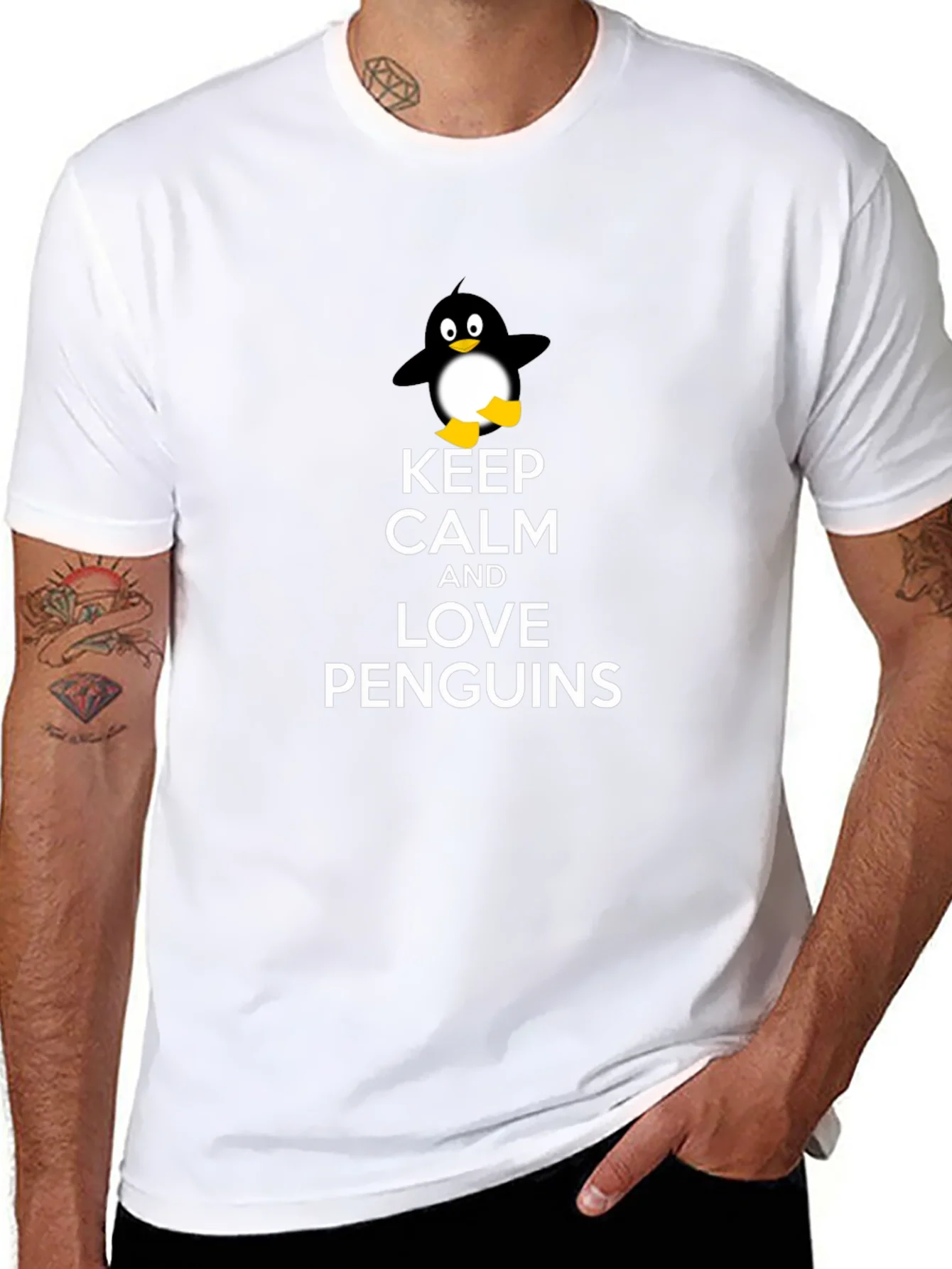 Keep Calm and Love Penguins T-Shirt