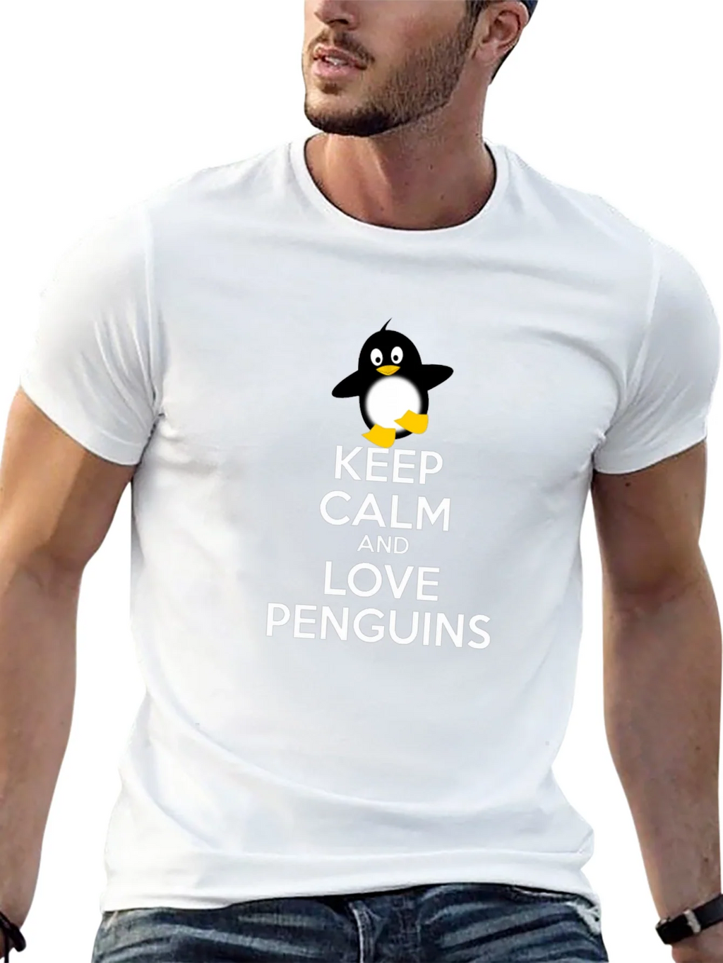 Keep Calm and Love Penguins T-Shirt