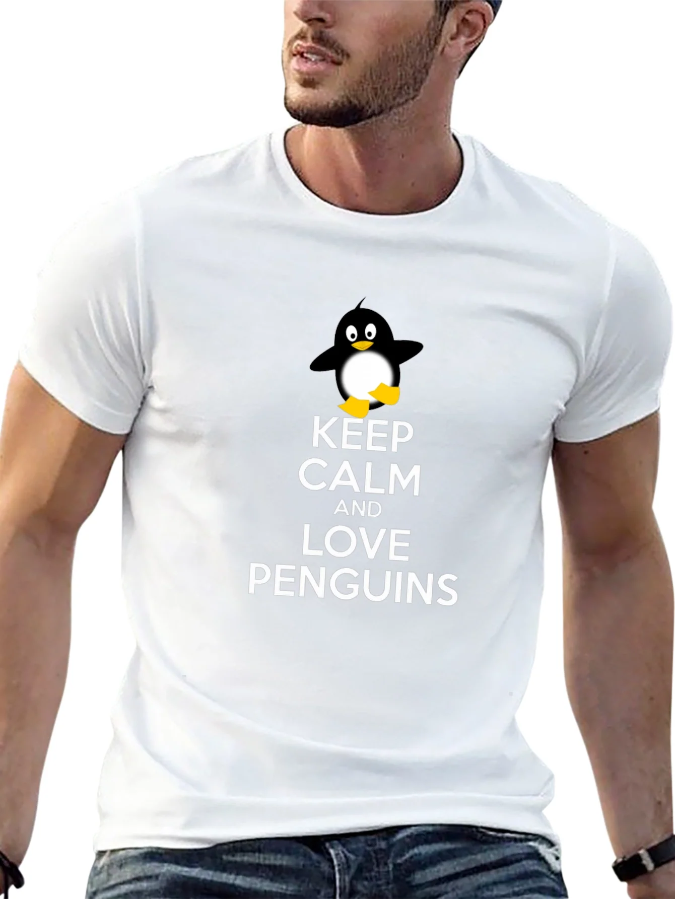 Keep Calm and Love Penguins T-Shirt