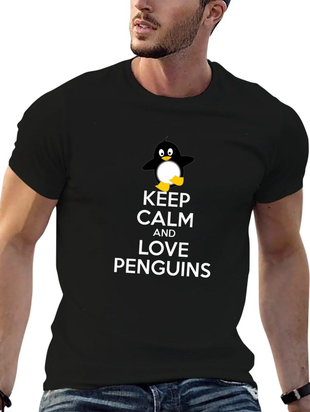Keep Calm and Love Penguins T-Shirt