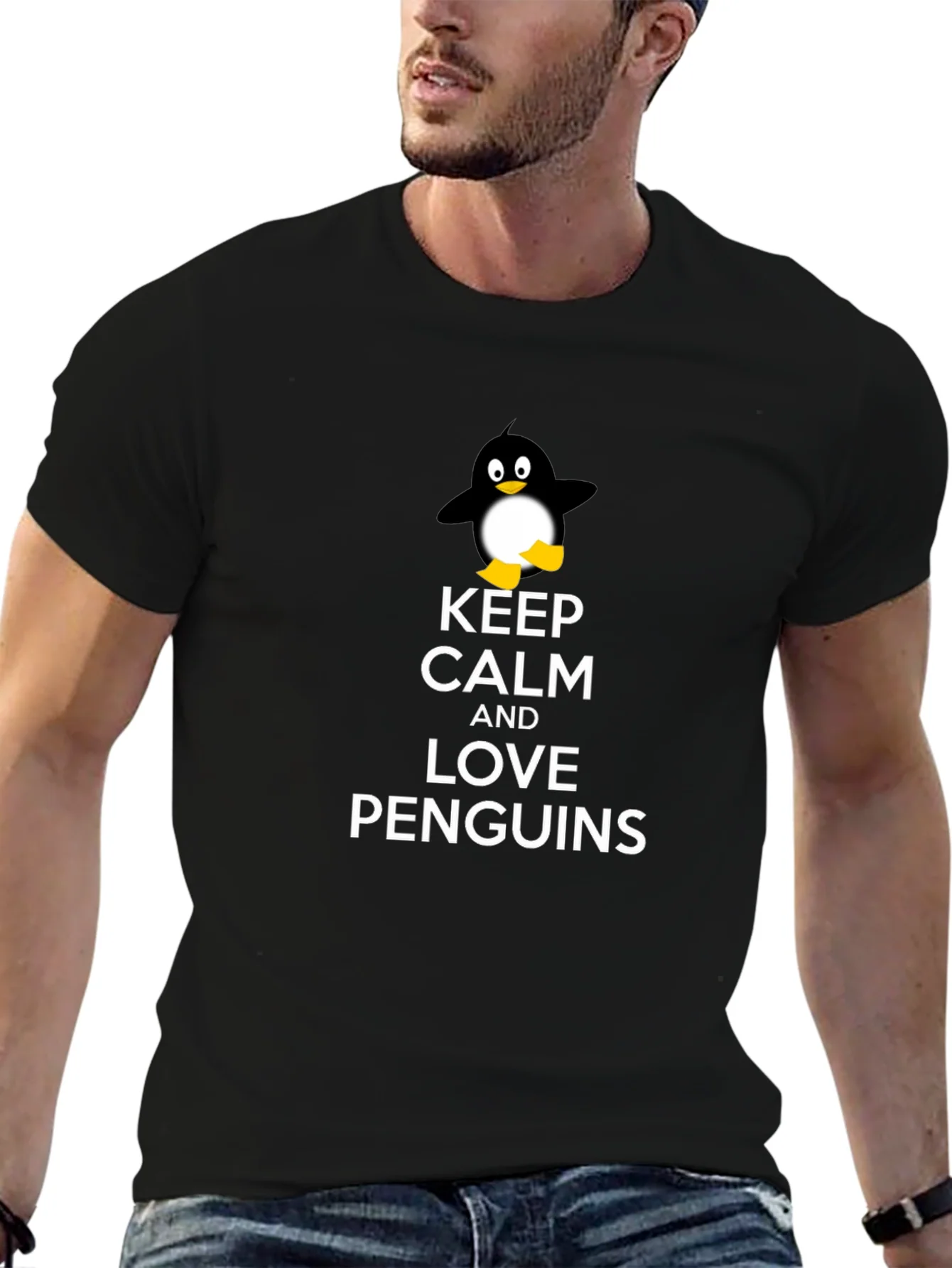 Keep Calm and Love Penguins T-Shirt