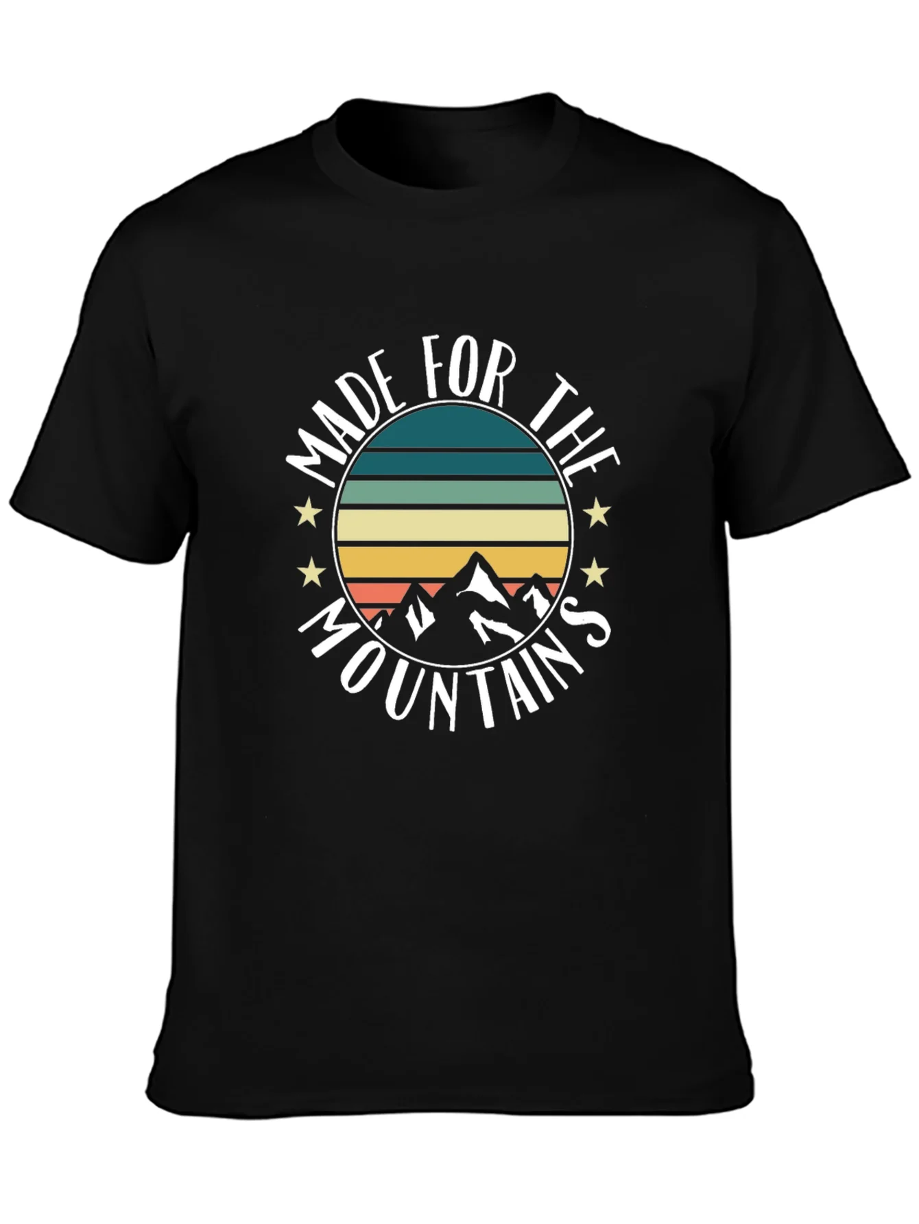 Made for the Mountains Graphic Tee - Black