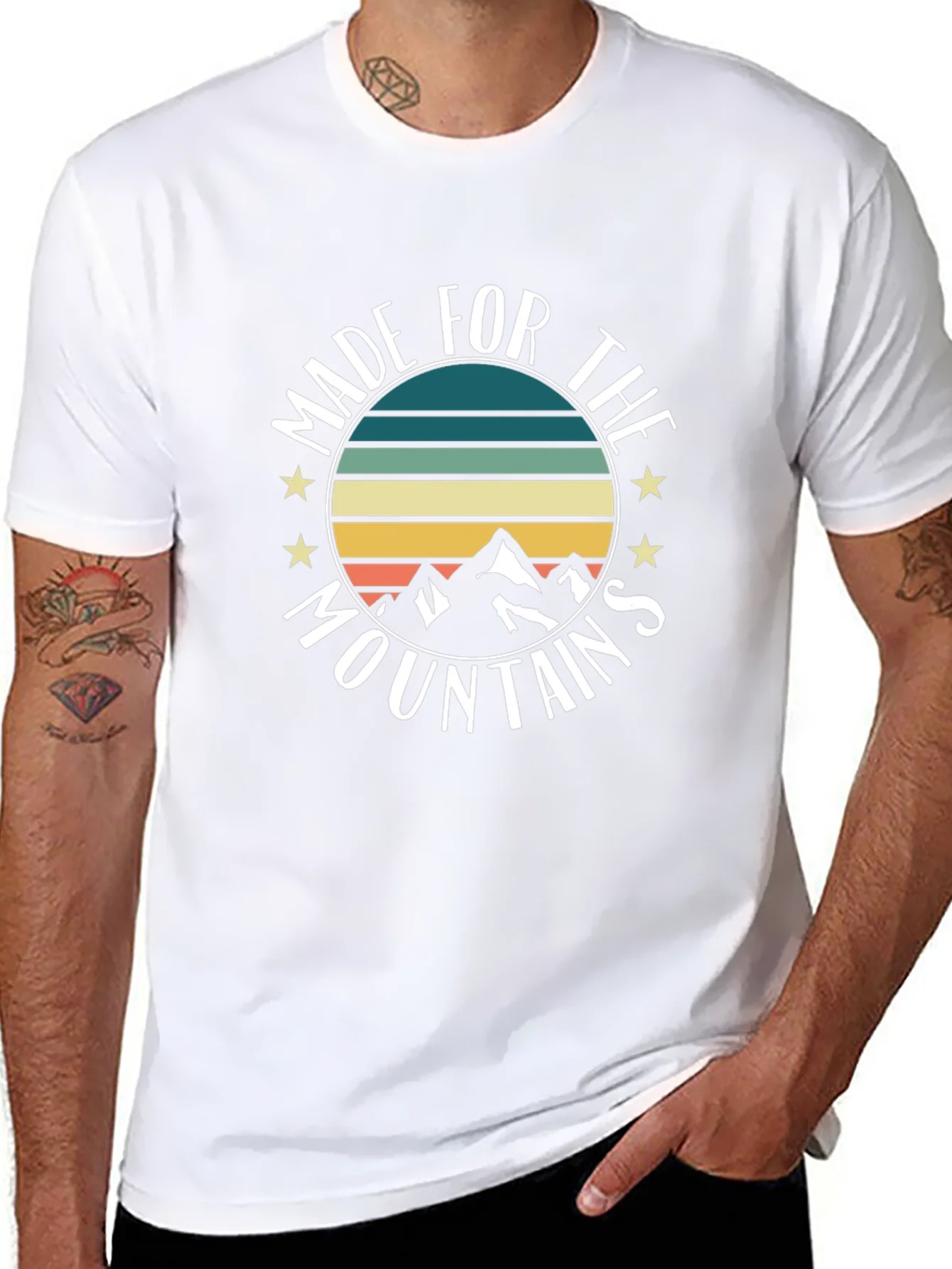 Made for the Mountains Graphic Tee - Black