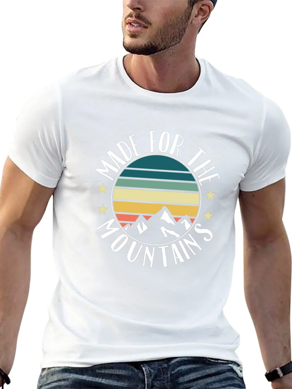Made for the Mountains Graphic Tee - Black