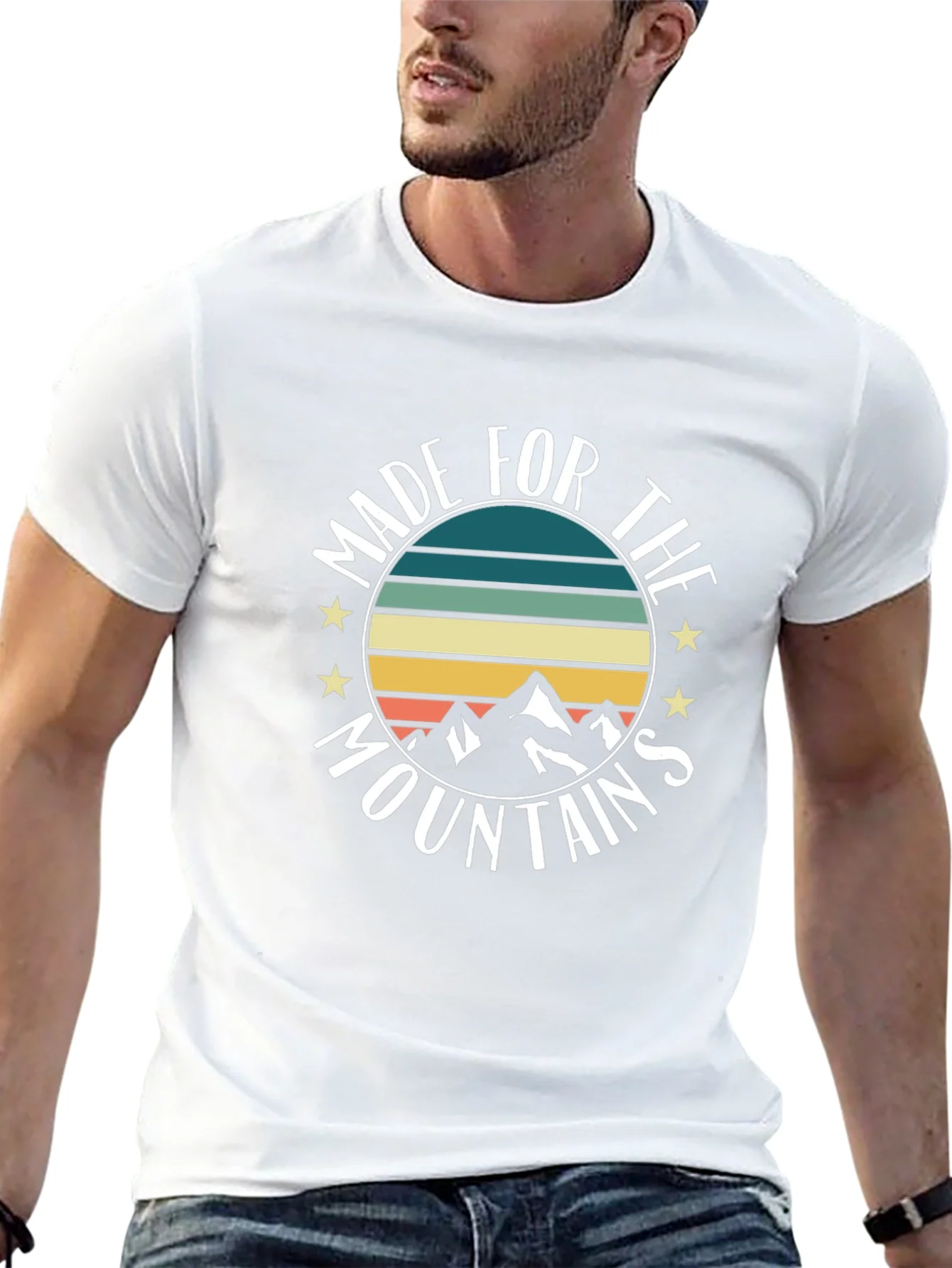 Made for the Mountains Graphic Tee - Black