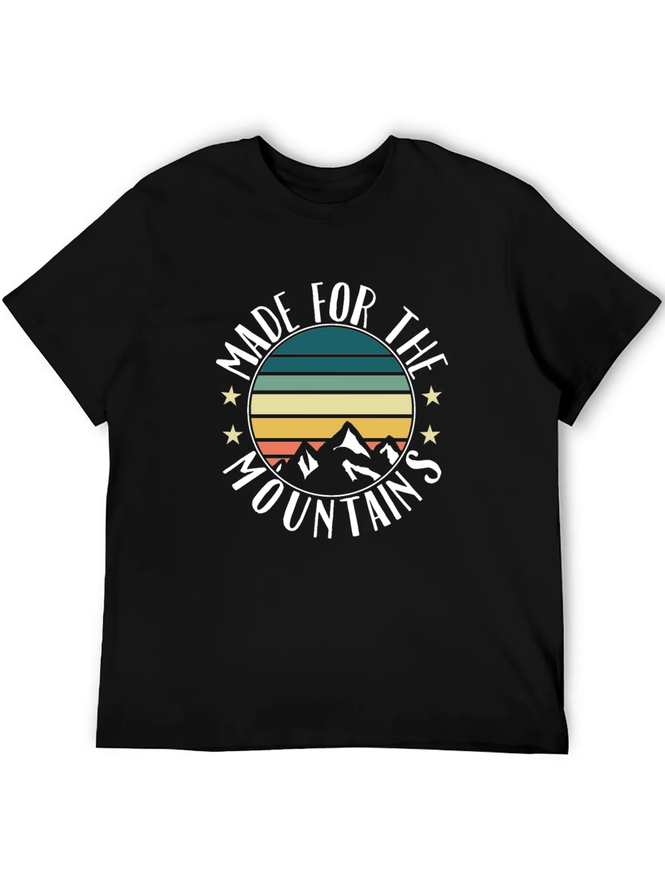 Made for the Mountains Graphic Tee - Black