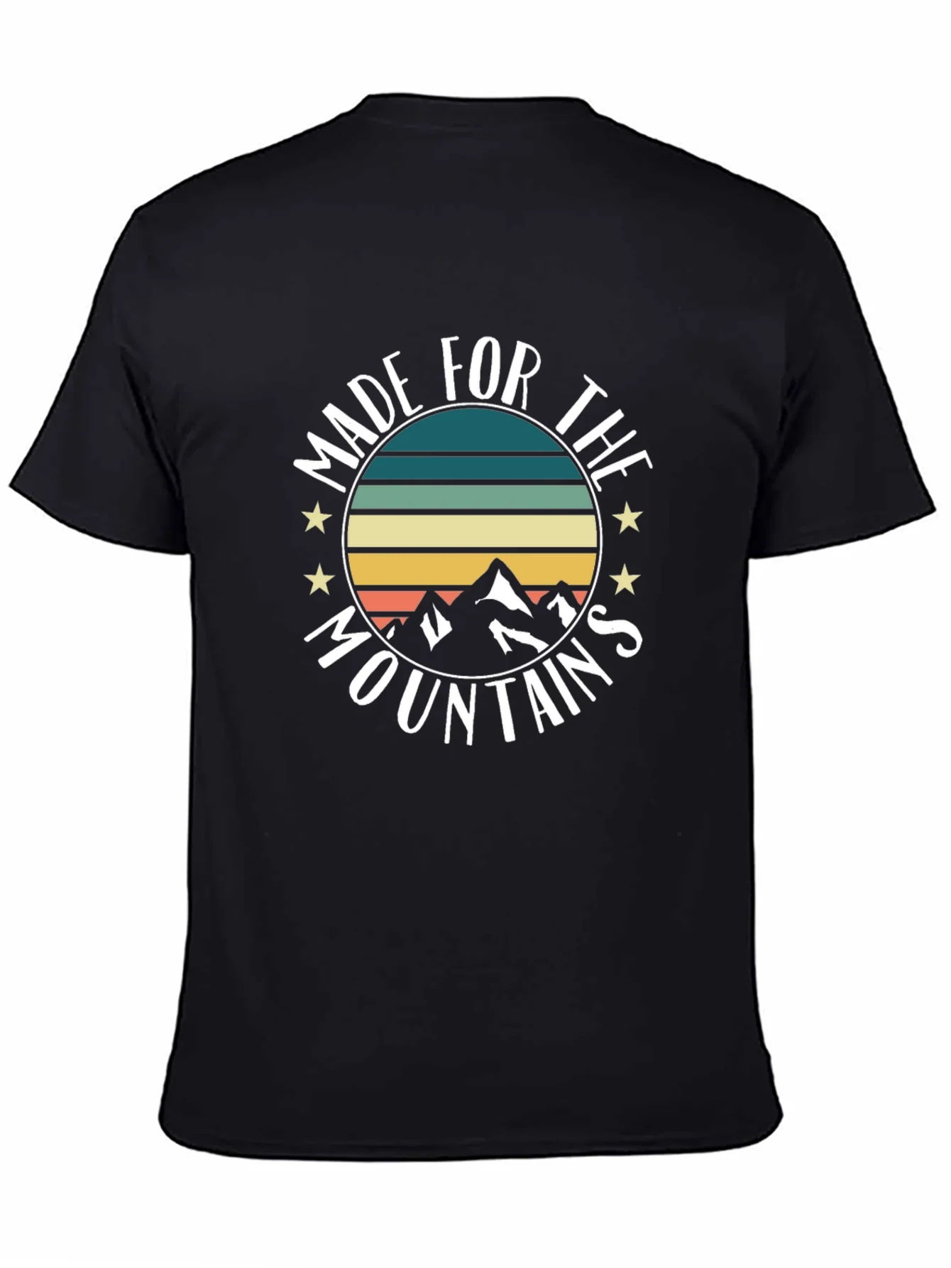 Made for the Mountains Graphic Tee - Black