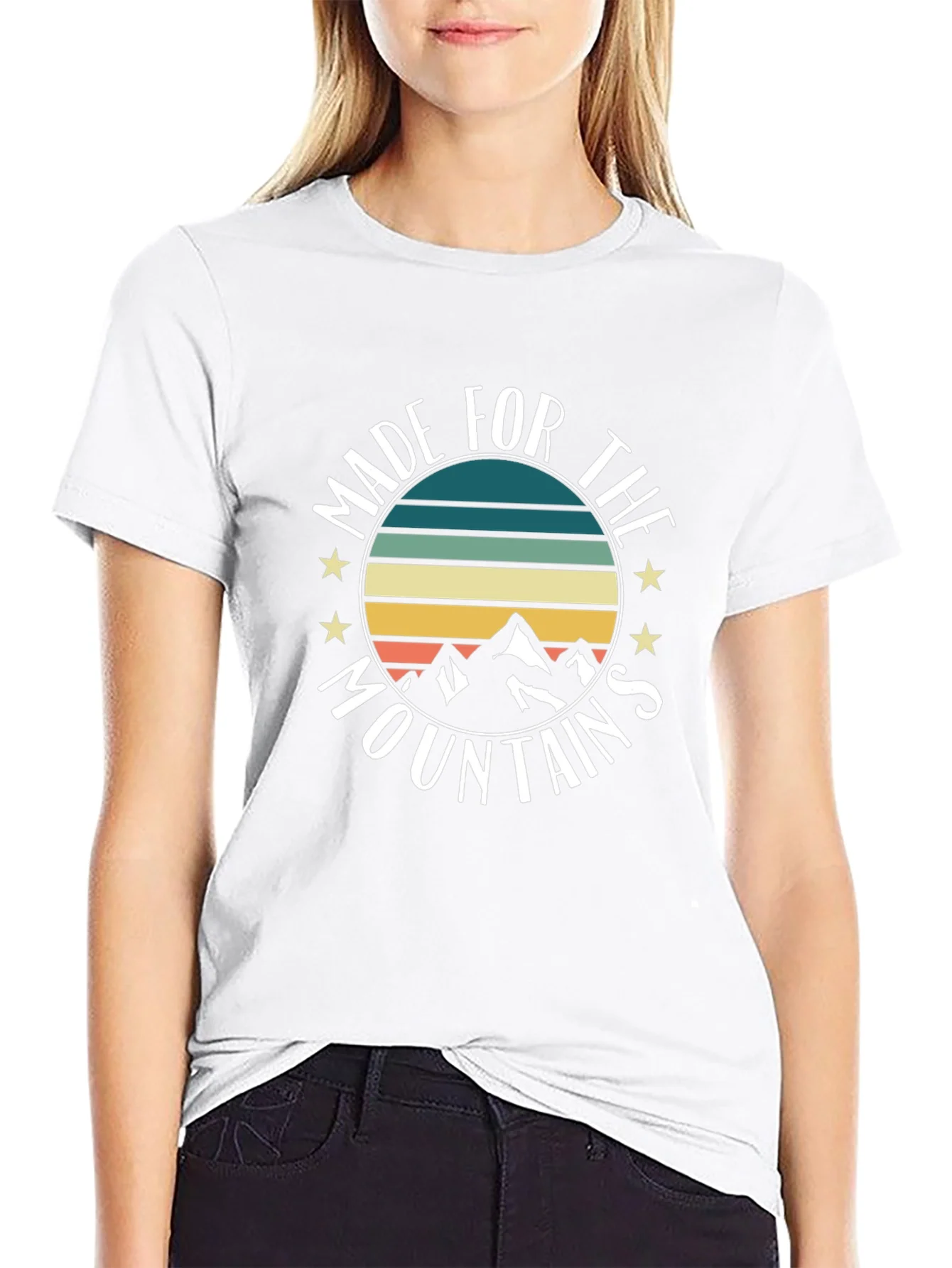 Made for the Mountains Graphic Tee - Black