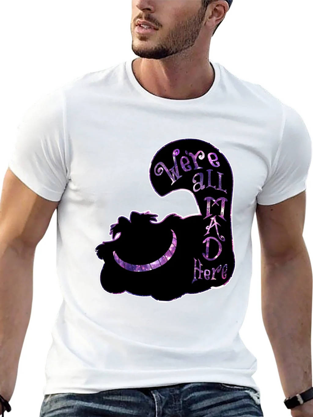 Were All Mad Here Cheshire Cat T-Shirt