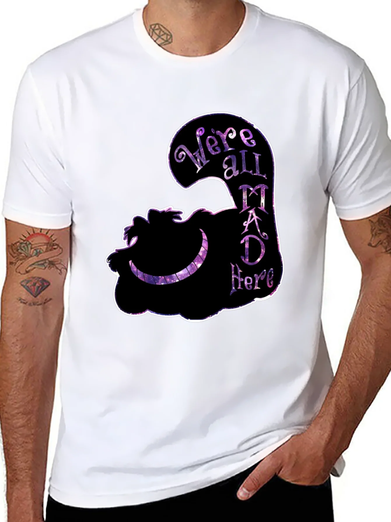 Were All Mad Here Cheshire Cat T-Shirt
