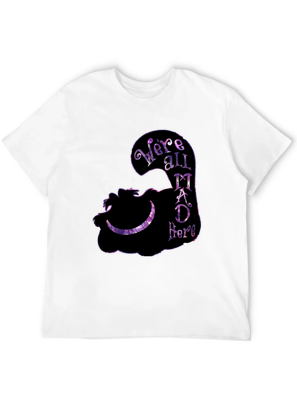 Were All Mad Here Cheshire Cat T-Shirt
