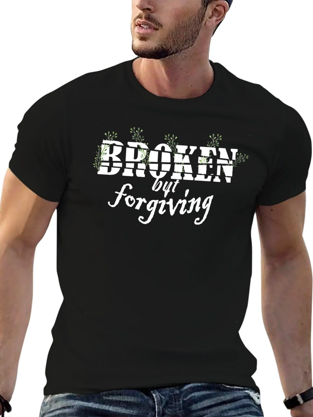 Broken But Forgiving Graphic Tee - Unisex Fit