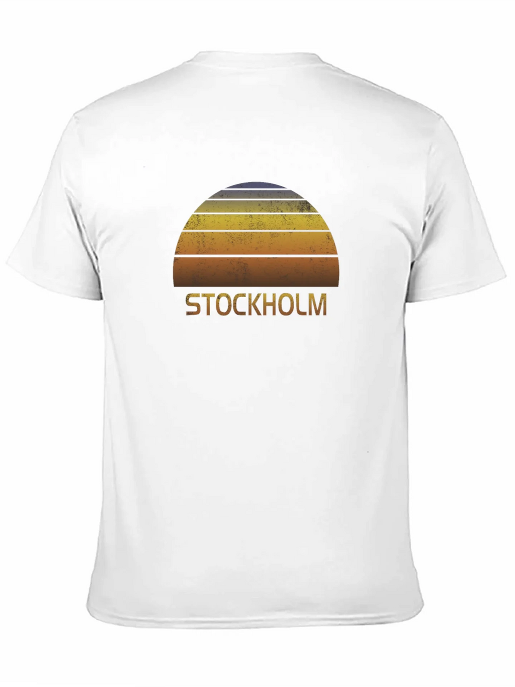 Stockholm Sunset Graphic Tee - Retro Style T-Shirt