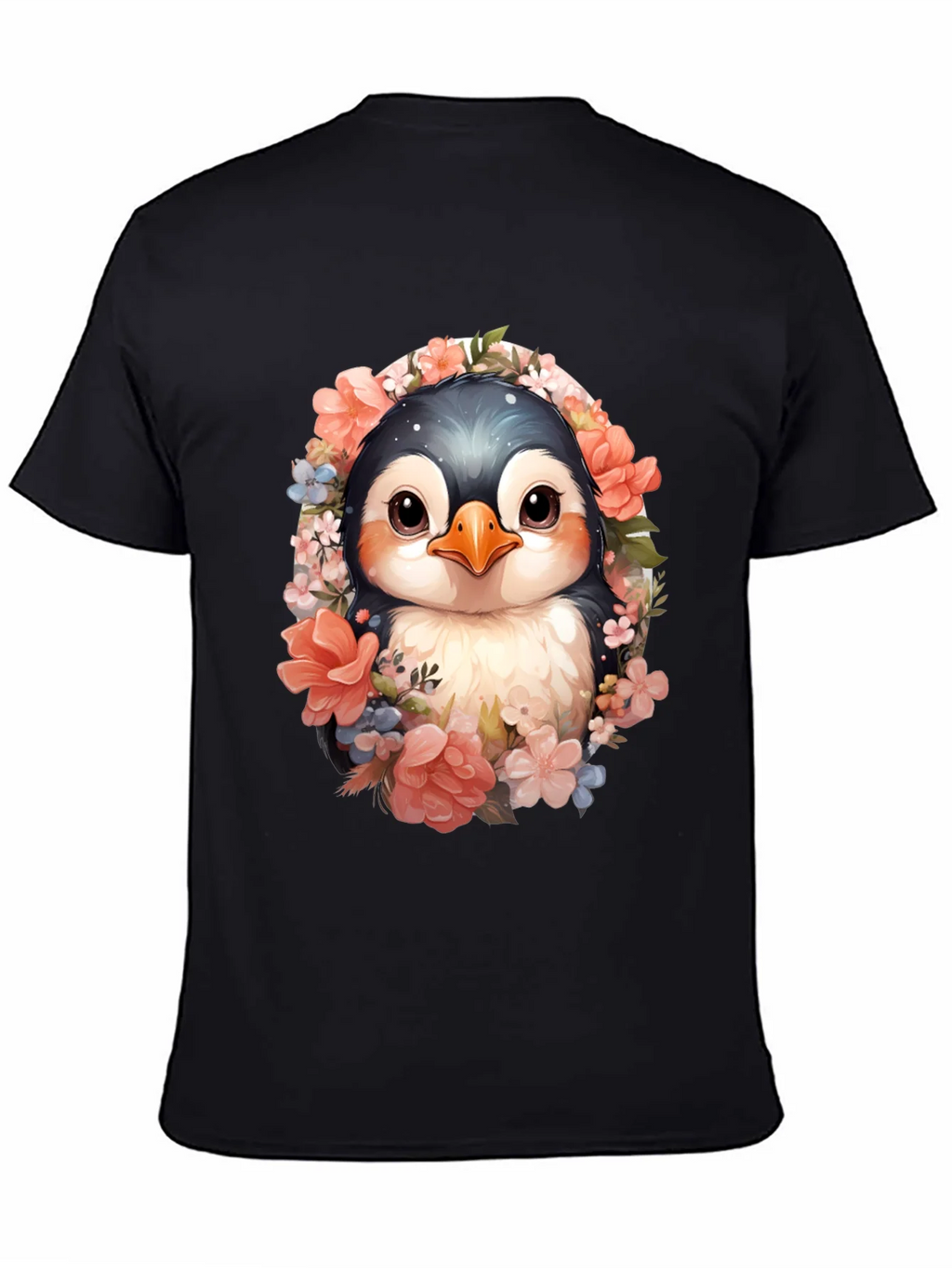 Penguin Floral Graphic Tee