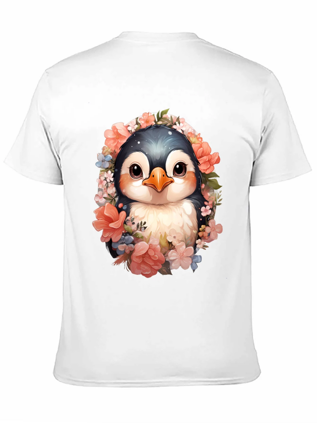 Penguin Floral Graphic Tee