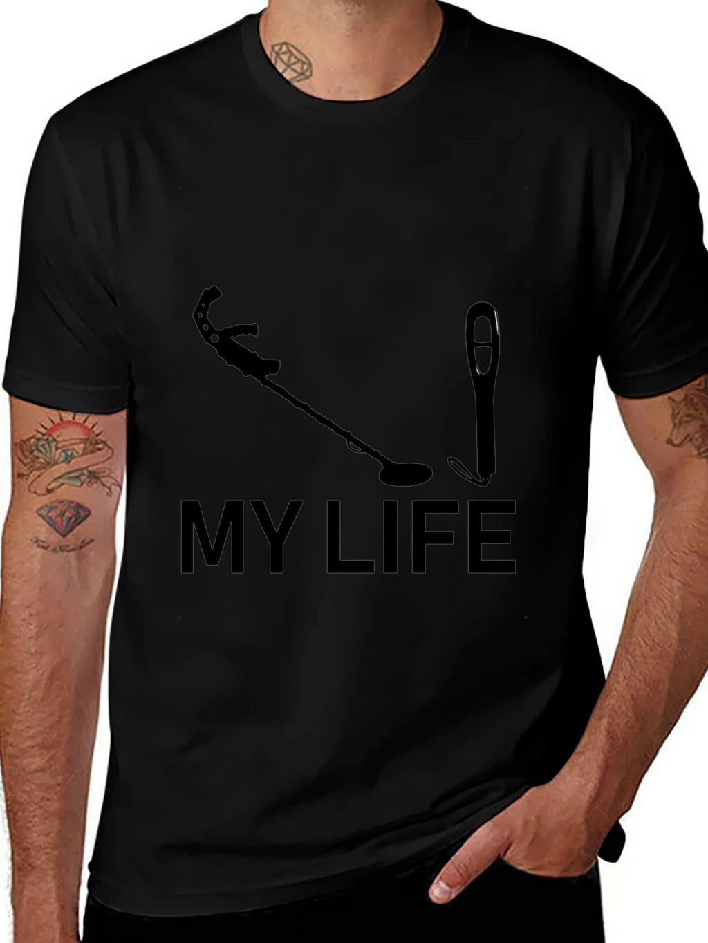 Metal Detecting My Life Graphic T-Shirt
