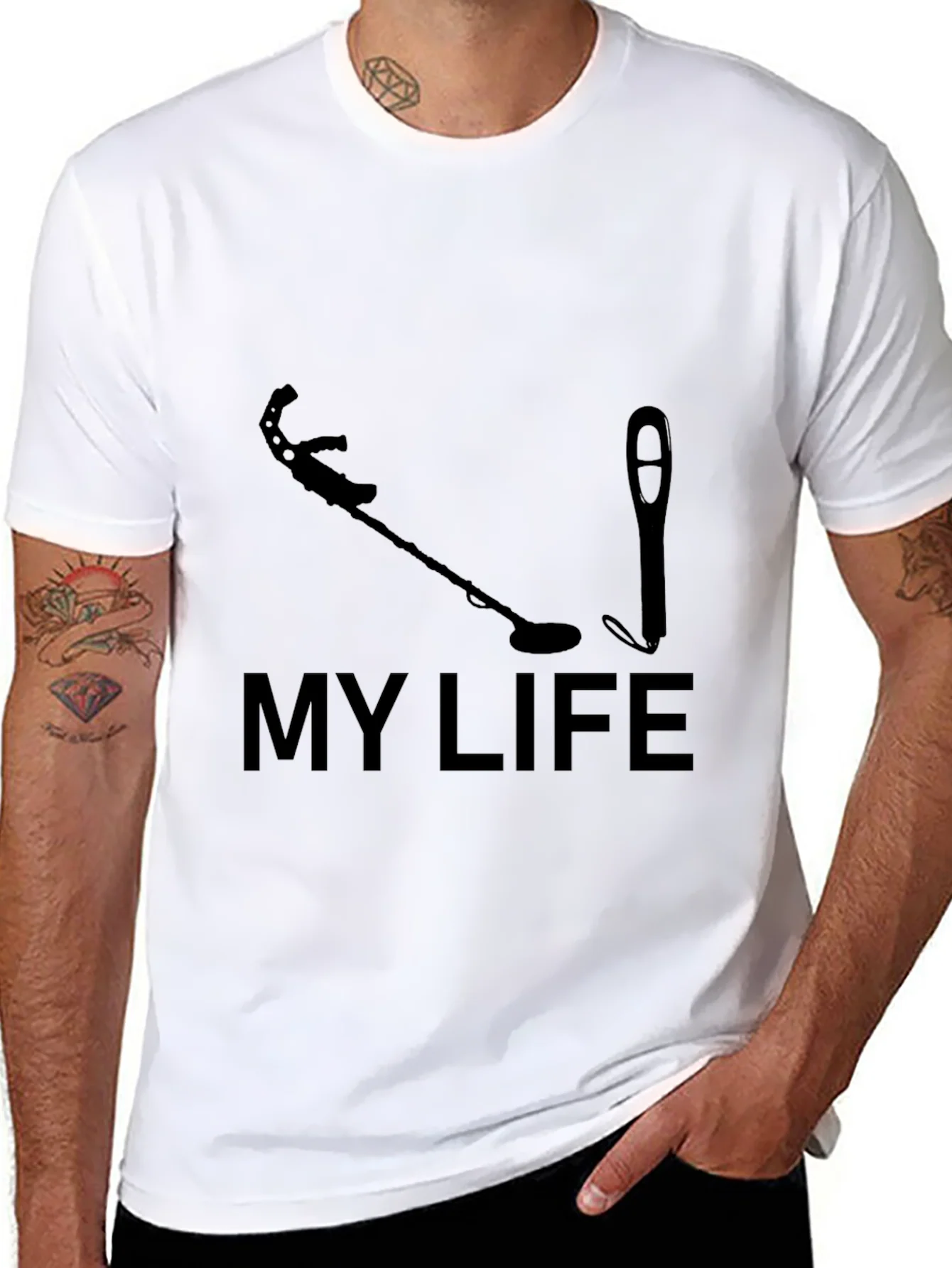 Metal Detecting My Life Graphic T-Shirt