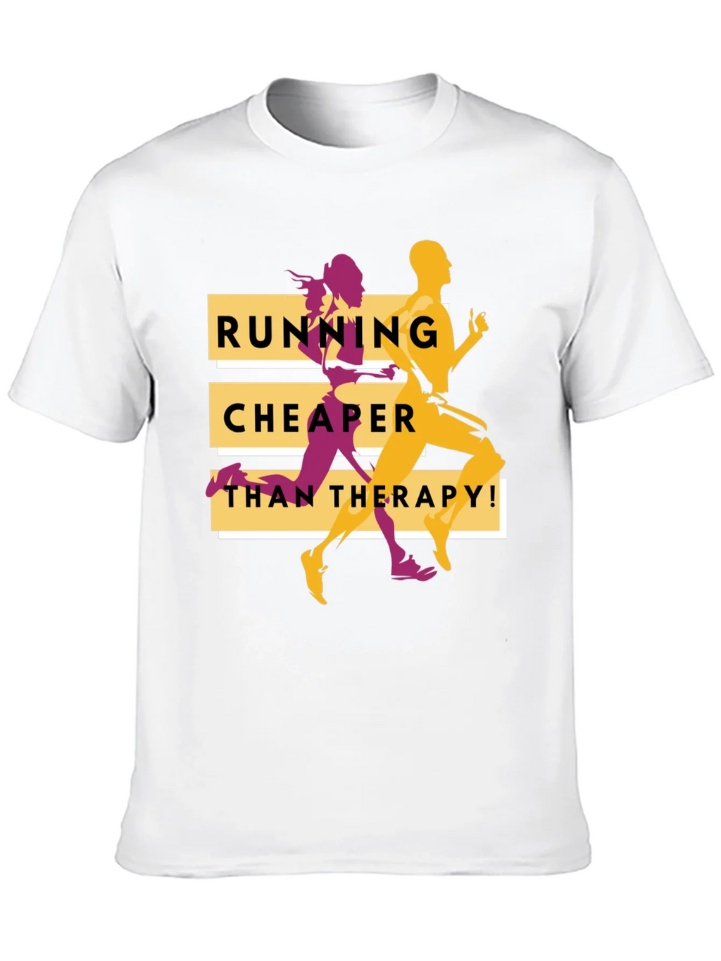 Running Cheaper Than Therapy Graphic Tee