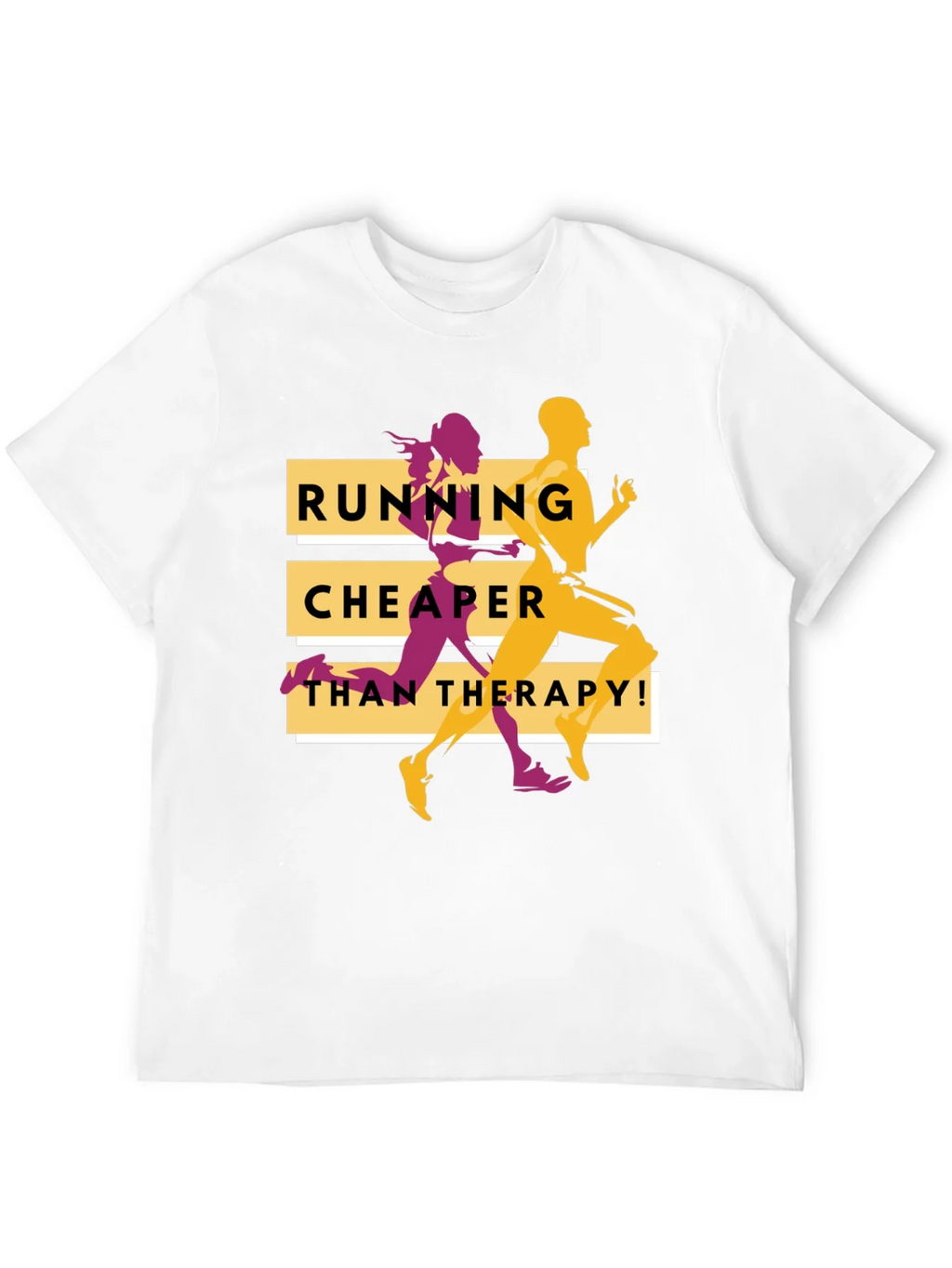 Running Cheaper Than Therapy Graphic Tee