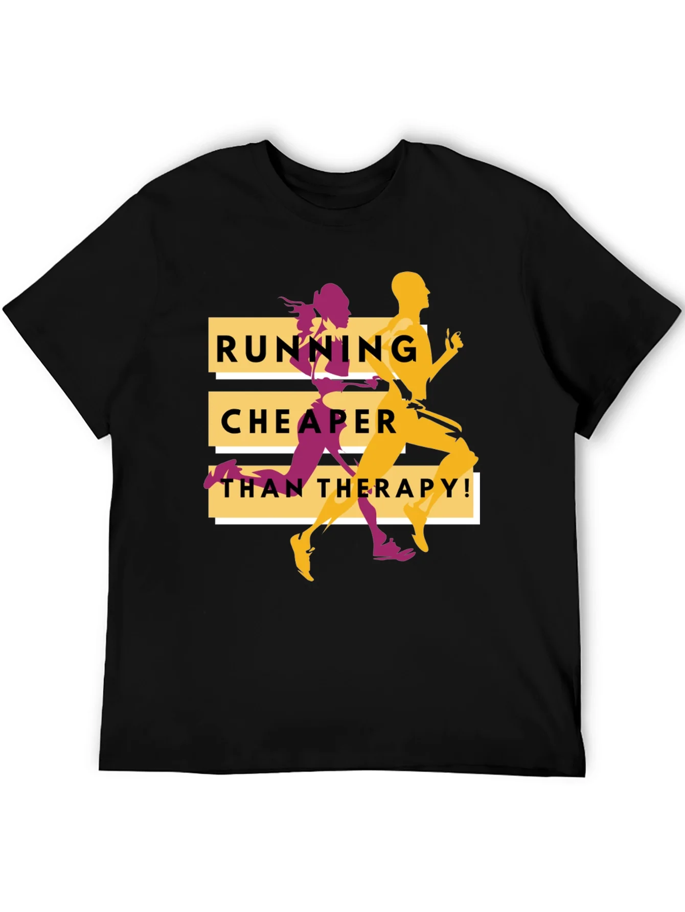 Running Cheaper Than Therapy Graphic Tee