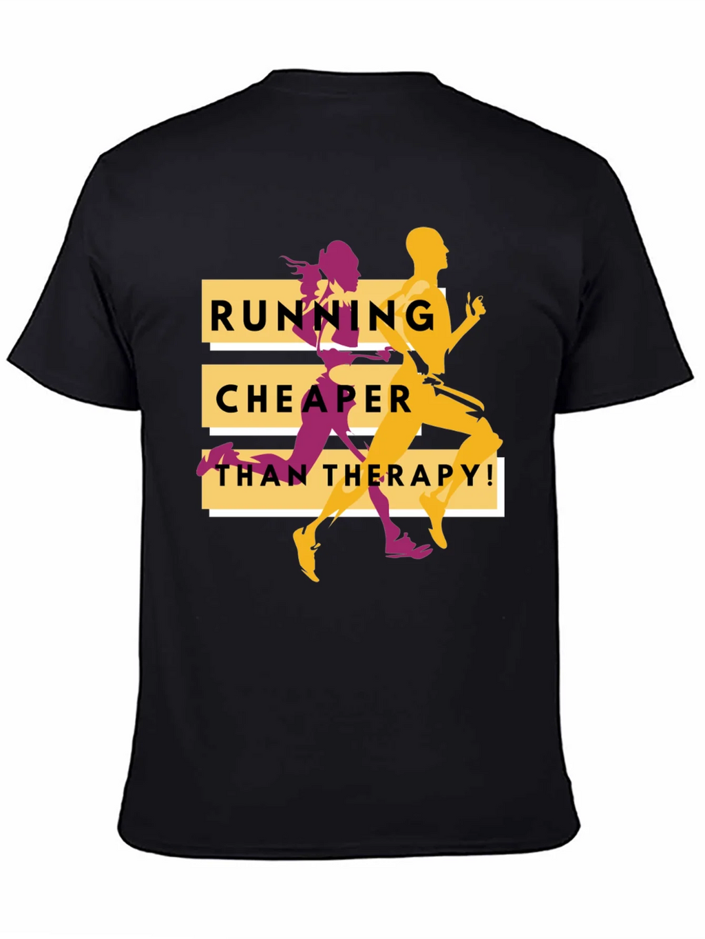 Running Cheaper Than Therapy Graphic Tee