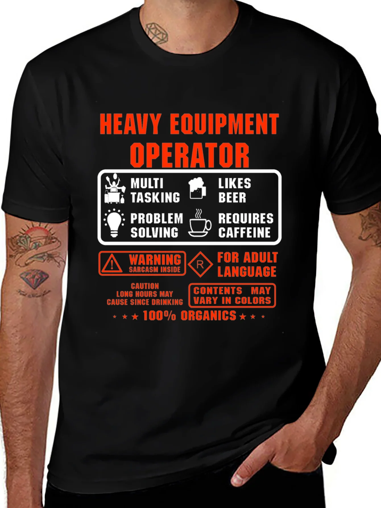 Heavy Equipment Operator T-Shirt