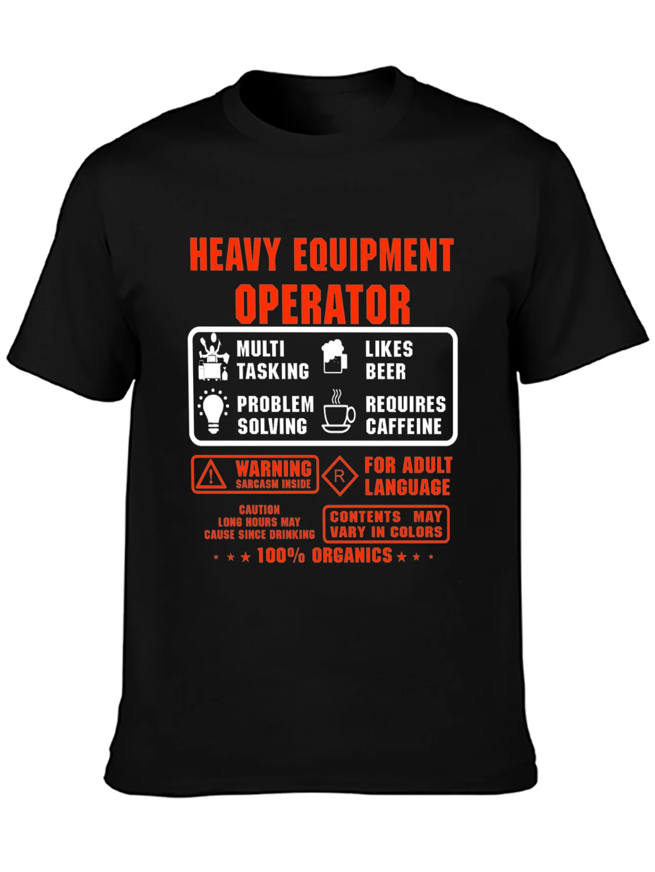 Heavy Equipment Operator T-Shirt