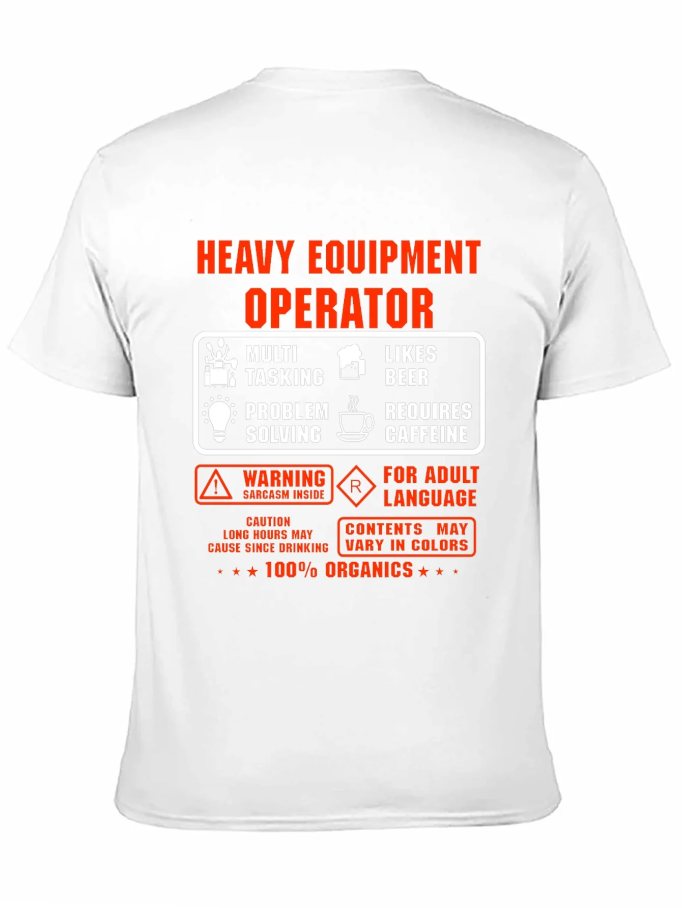 Heavy Equipment Operator T-Shirt