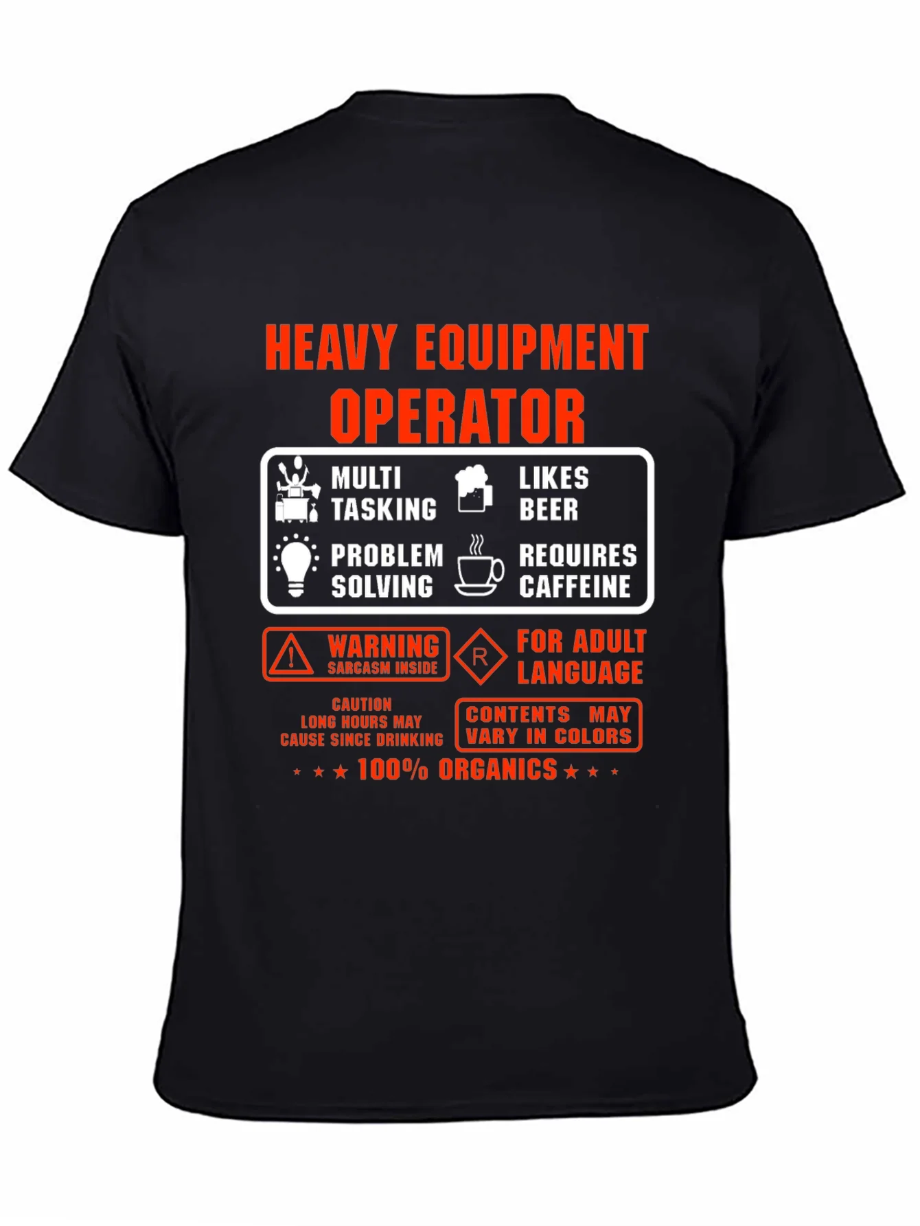 Heavy Equipment Operator T-Shirt