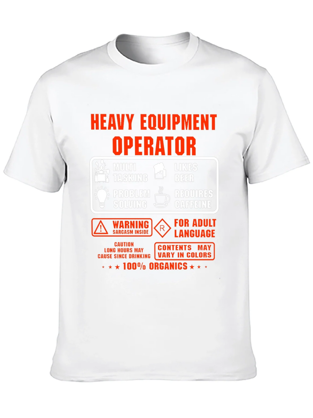Heavy Equipment Operator T-Shirt