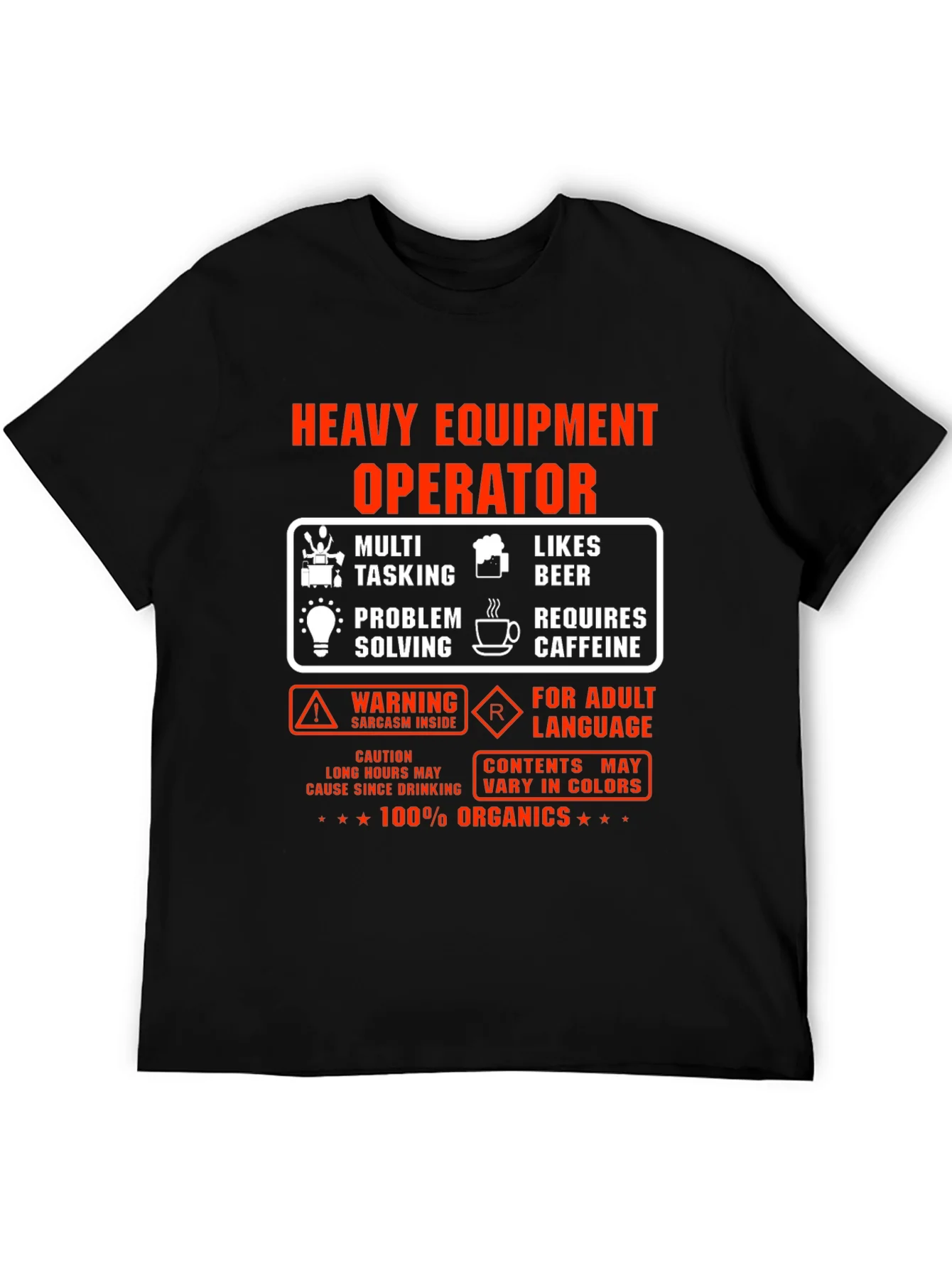 Heavy Equipment Operator T-Shirt