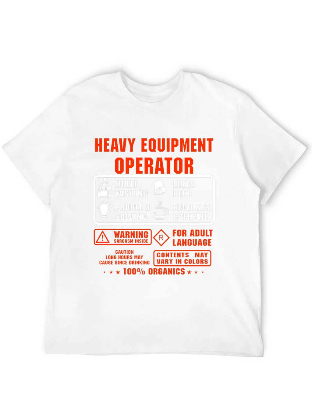 Heavy Equipment Operator T-Shirt