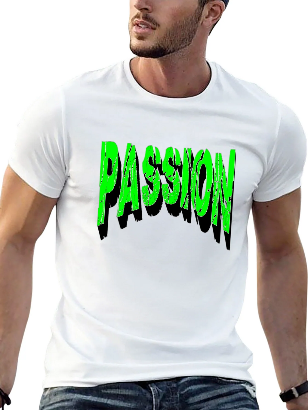 Passion Graphic Tee - Black T-Shirt