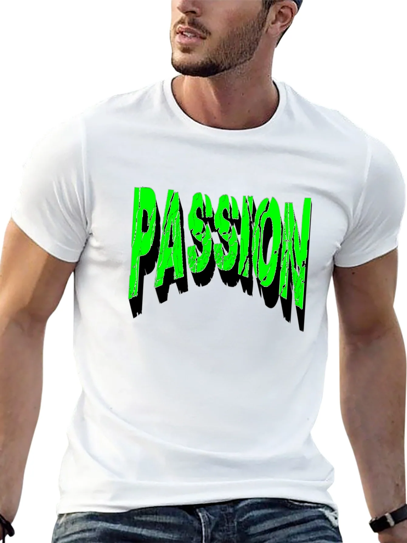 Passion Graphic Tee - Black T-Shirt