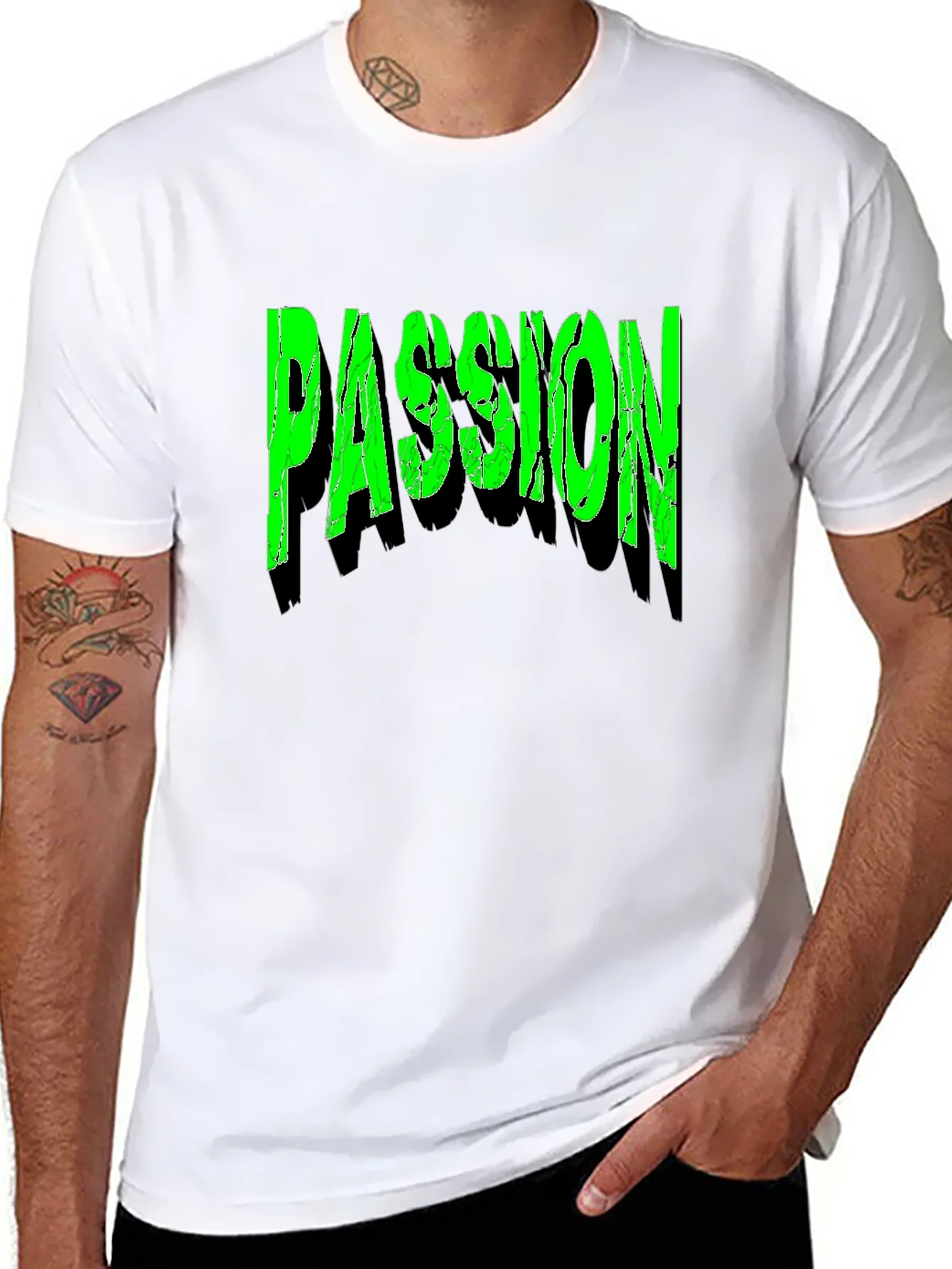 Passion Graphic Tee - Black T-Shirt