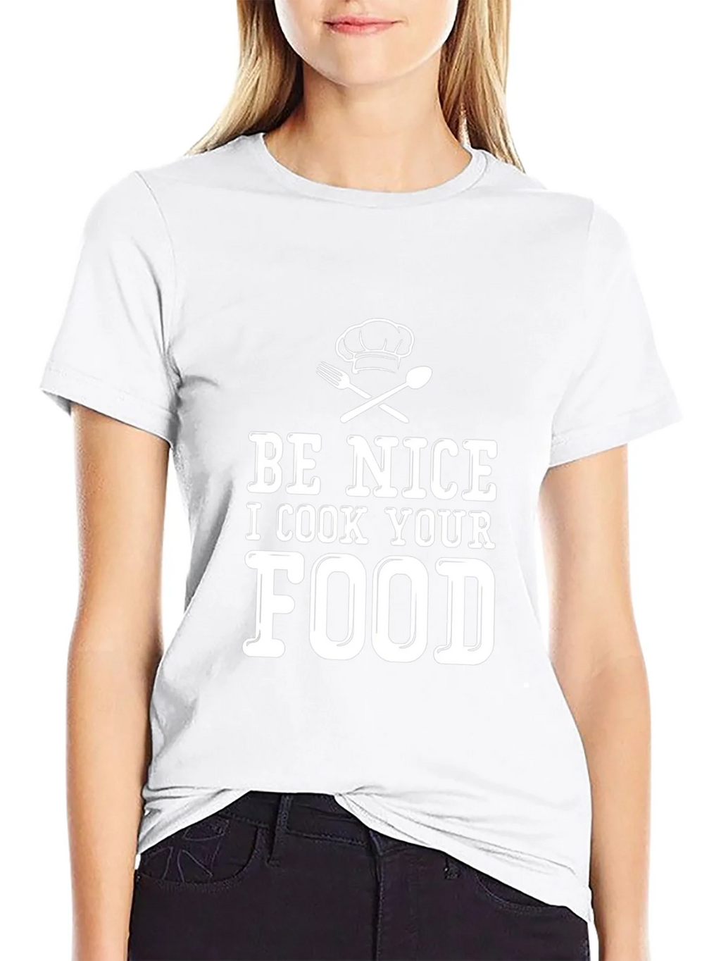 Be Nice I Cook Your Food Funny Chef T-Shirt