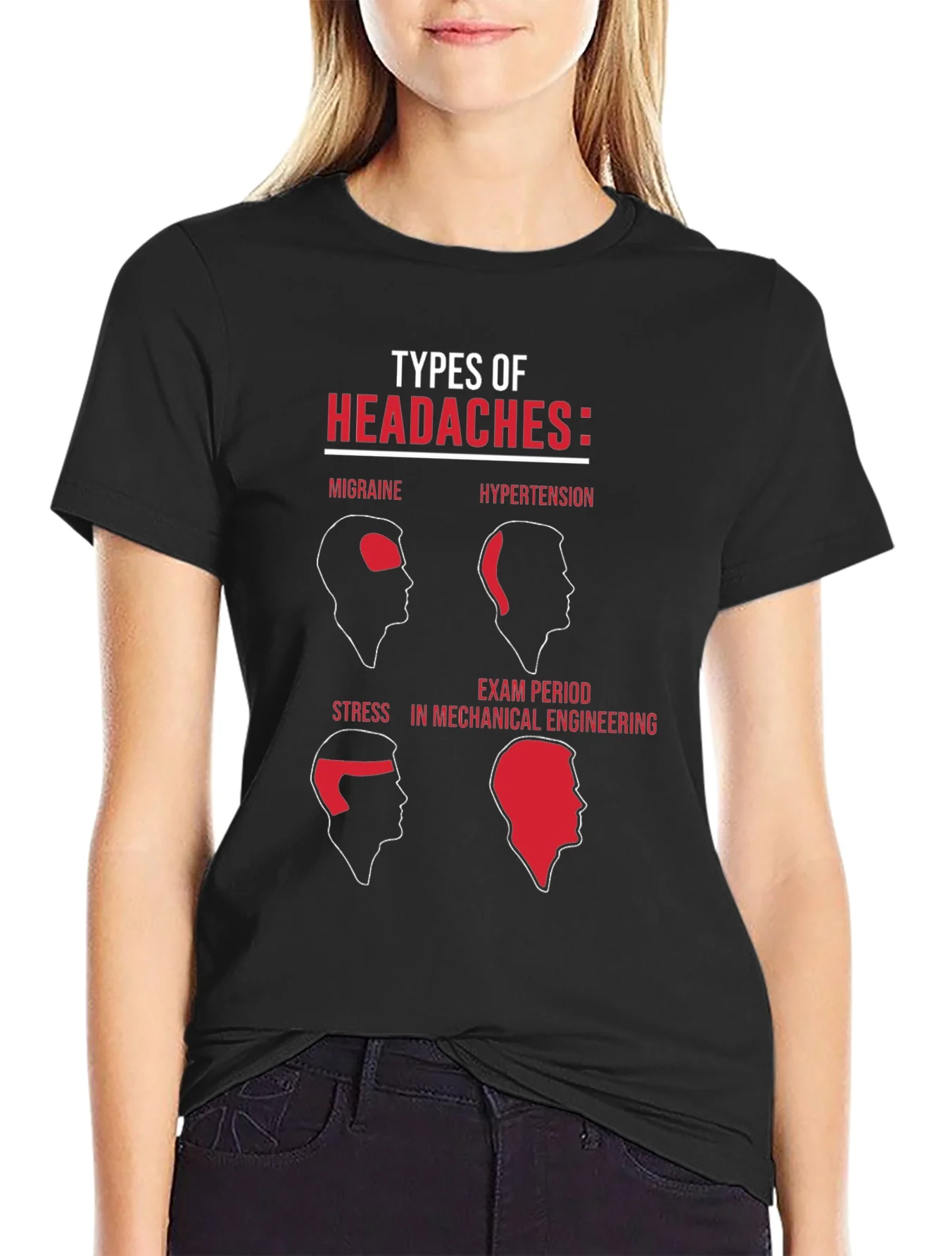 Types of Headaches Graphic T-Shirt