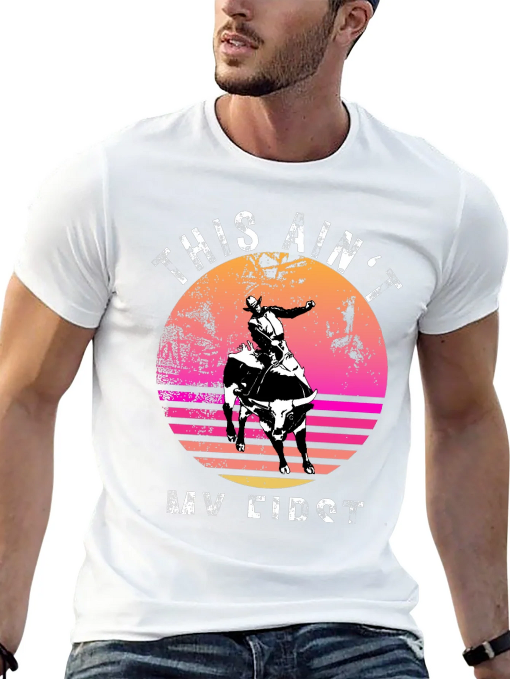 Retro Rodeo Rider Graphic Tee
