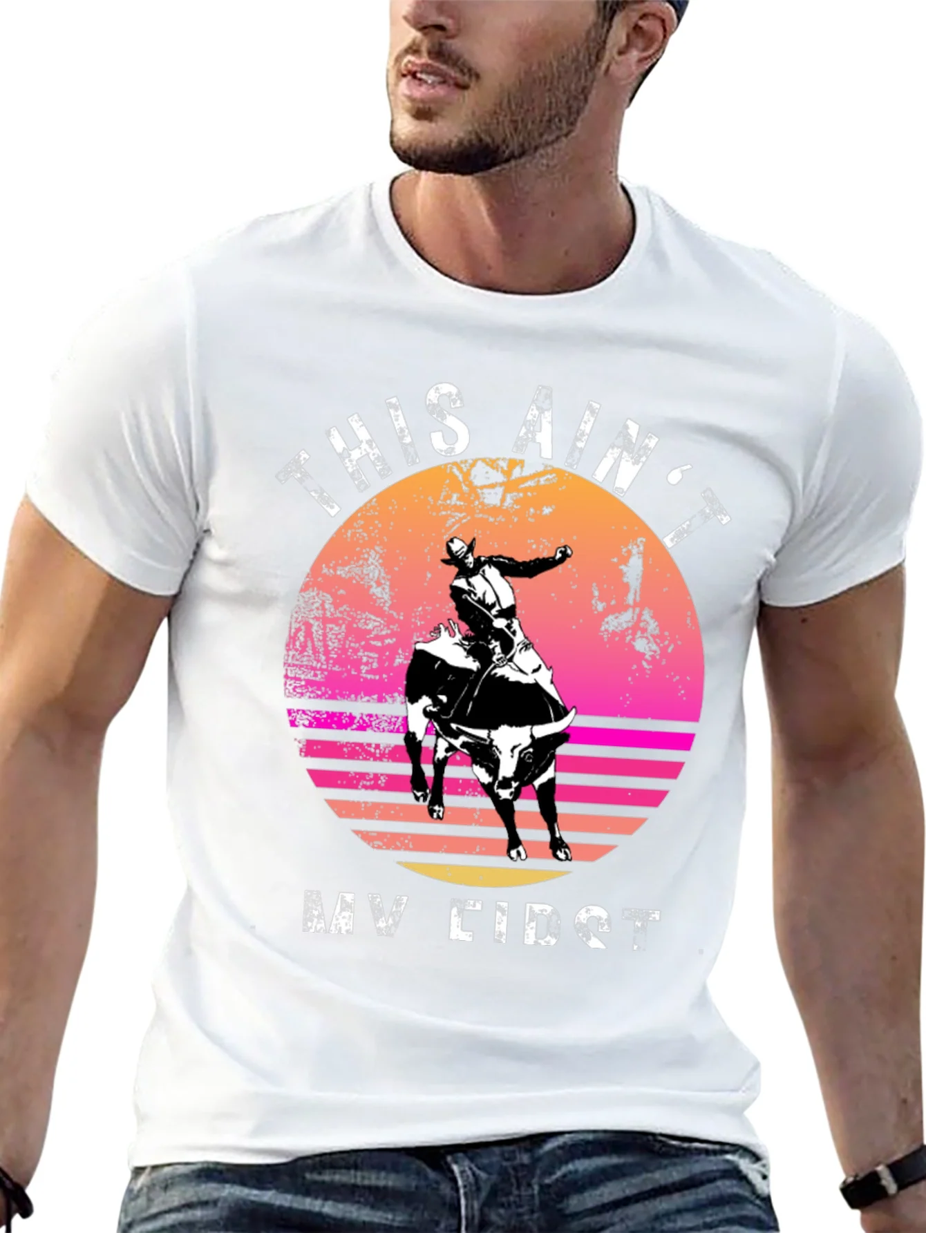 Retro Rodeo Rider Graphic Tee