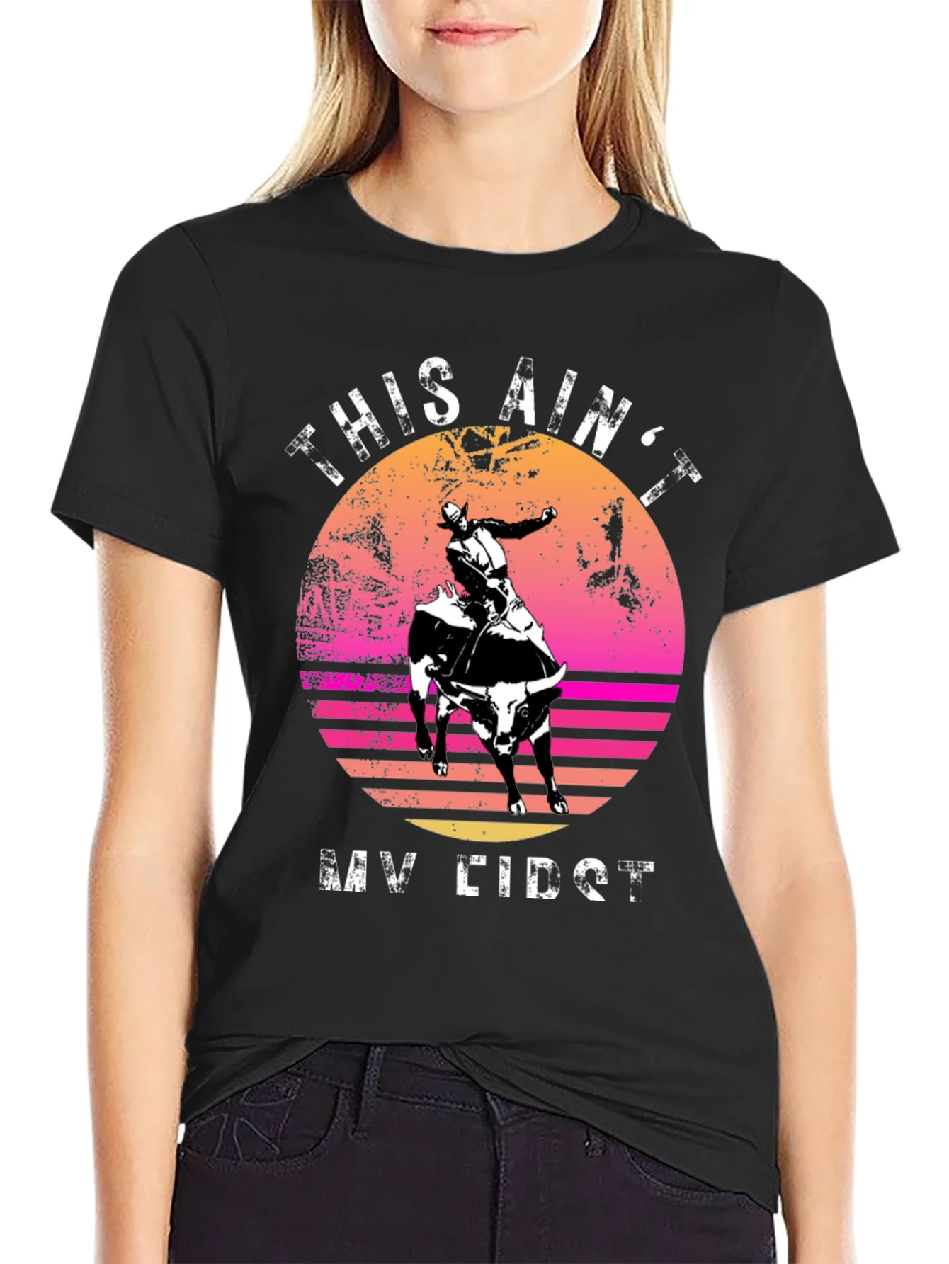 Retro Rodeo Rider Graphic Tee