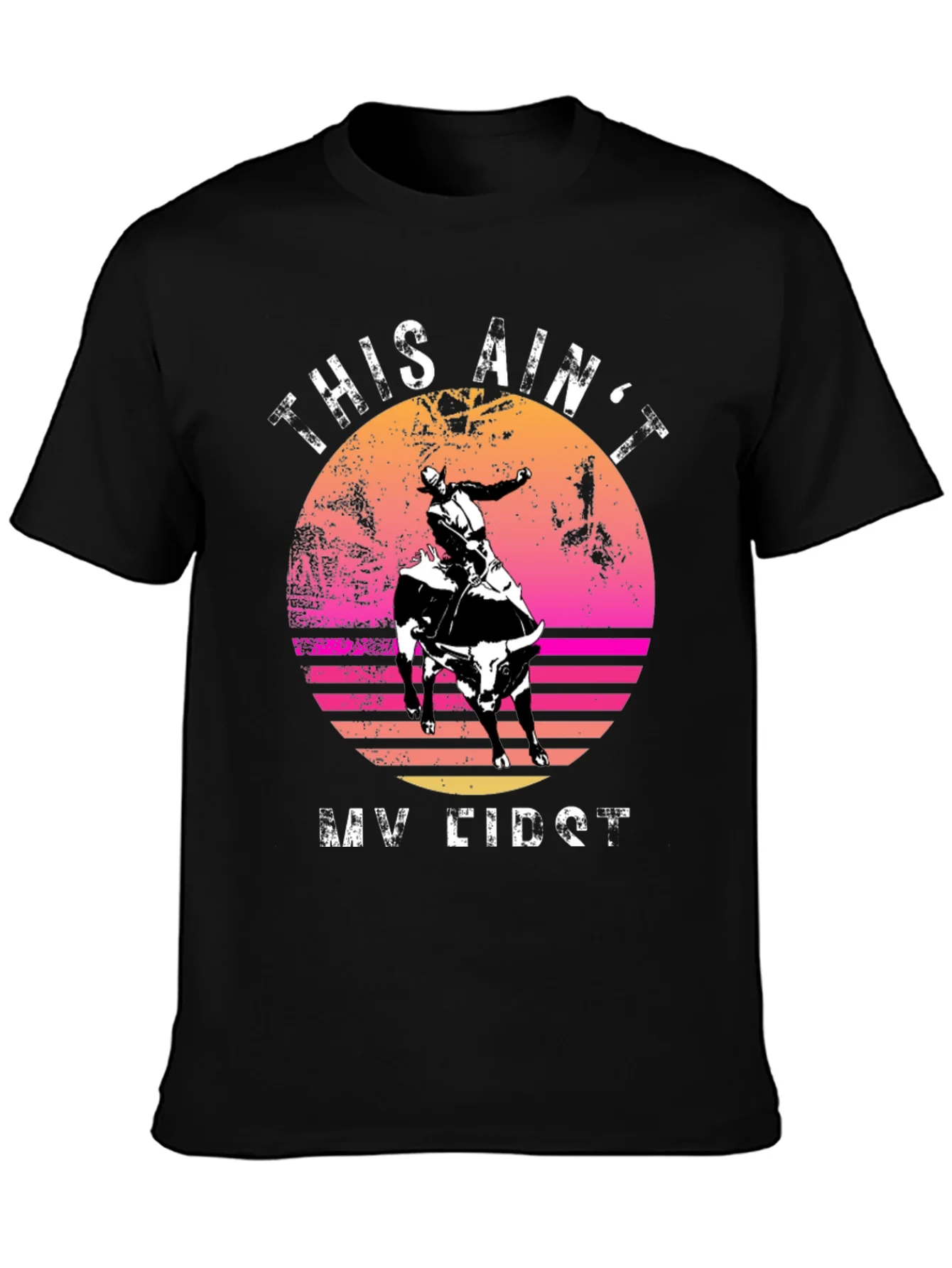 Retro Rodeo Rider Graphic Tee