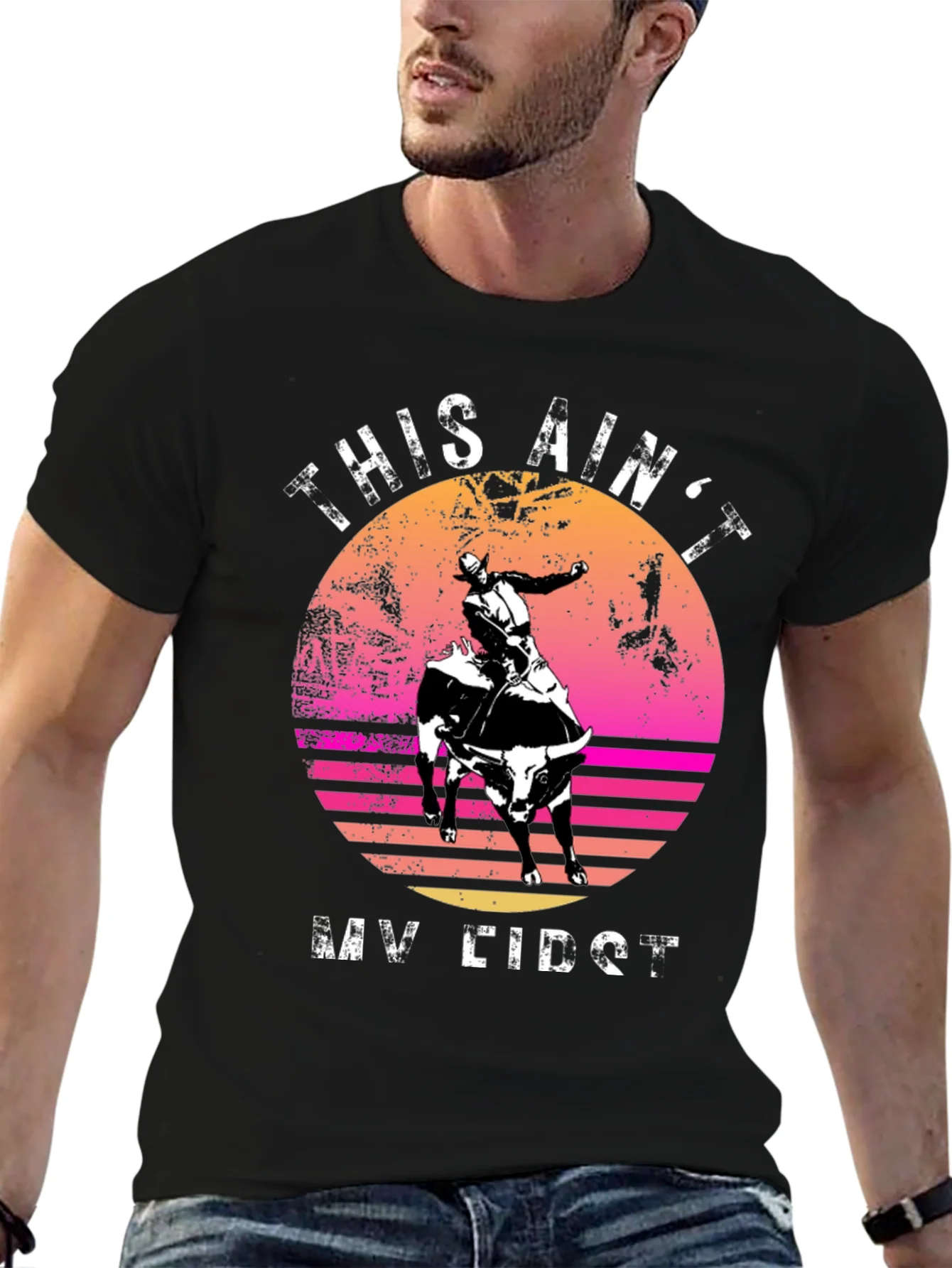 Retro Rodeo Rider Graphic Tee