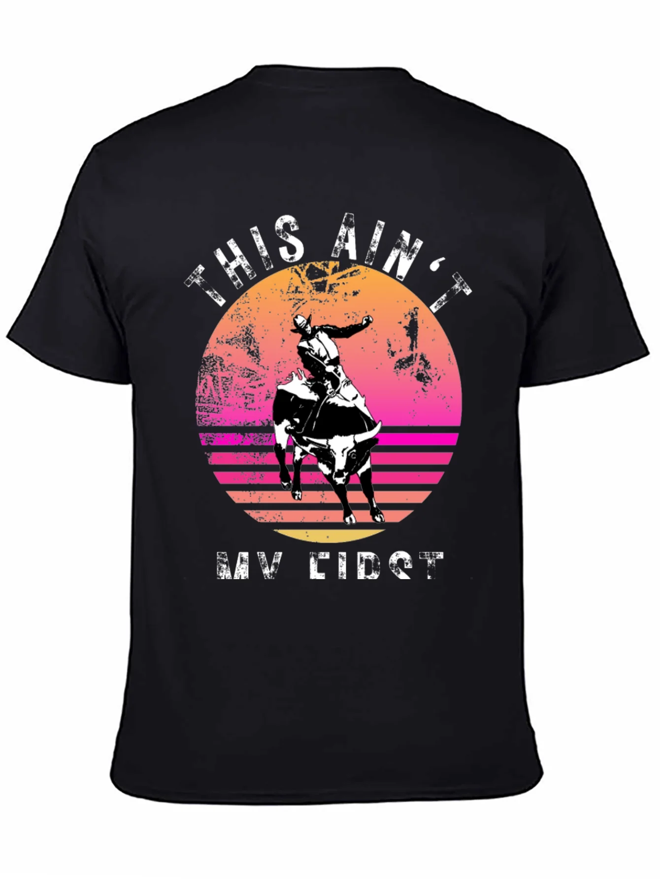 Retro Rodeo Rider Graphic Tee