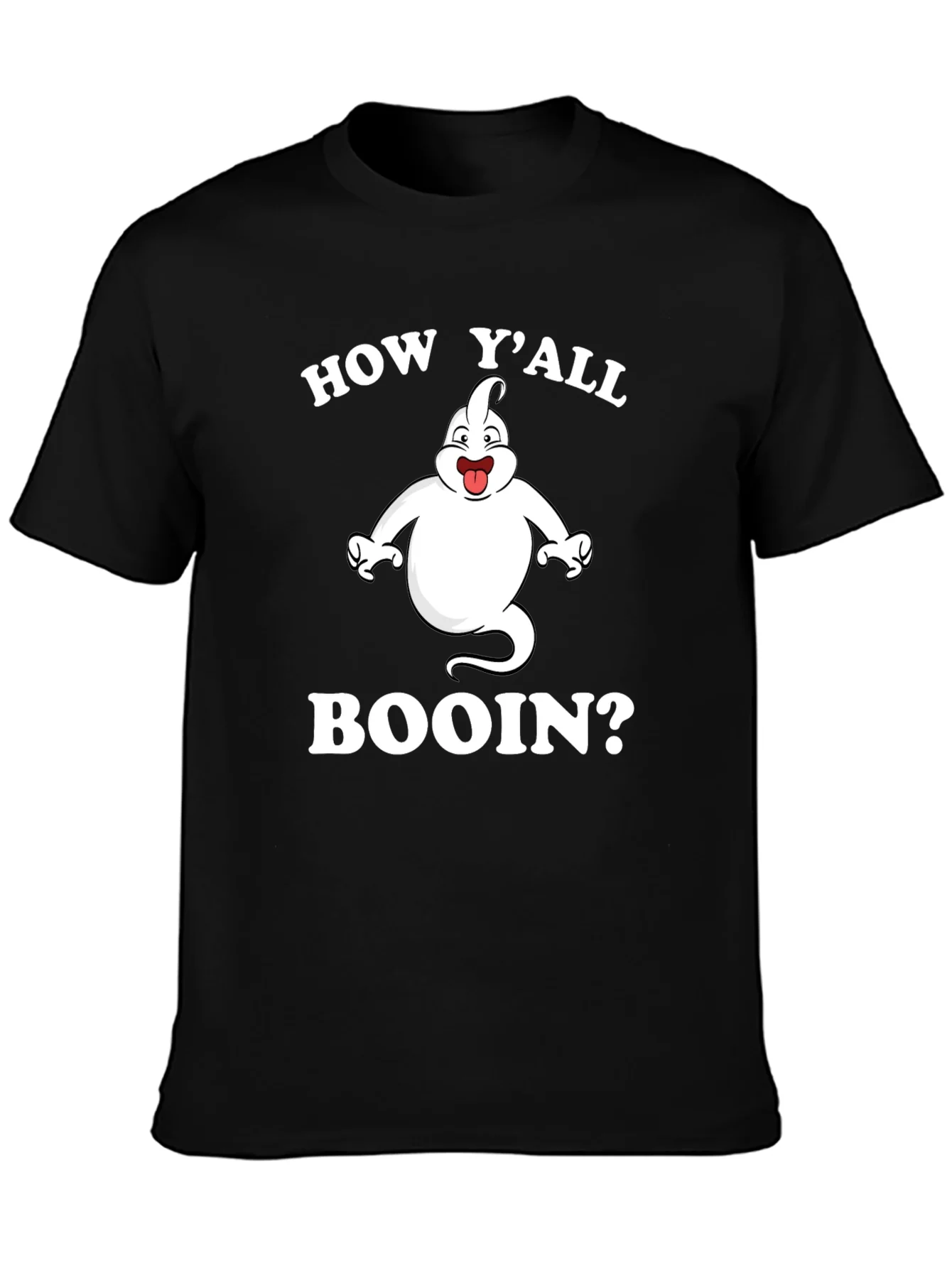 Halloween Ghost Booin T-Shirt