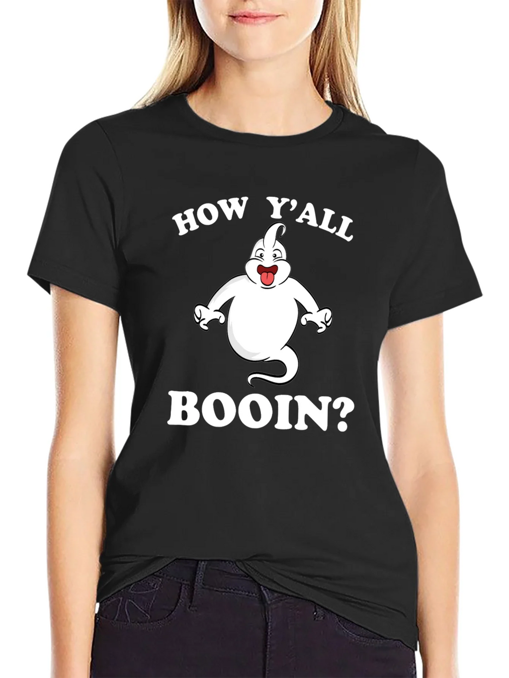 Halloween Ghost Booin T-Shirt