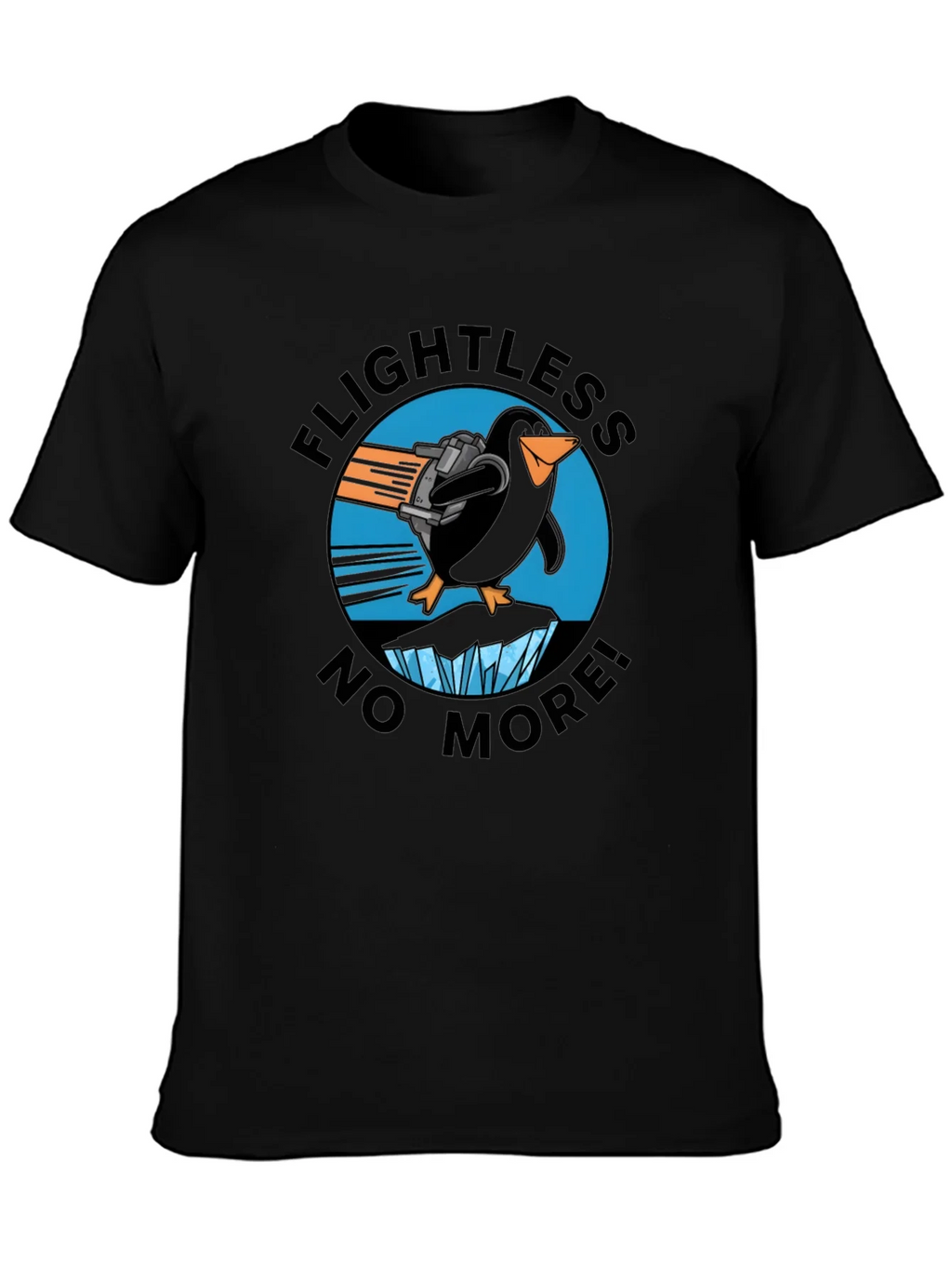 Flightless No More Penguin T-Shirt
