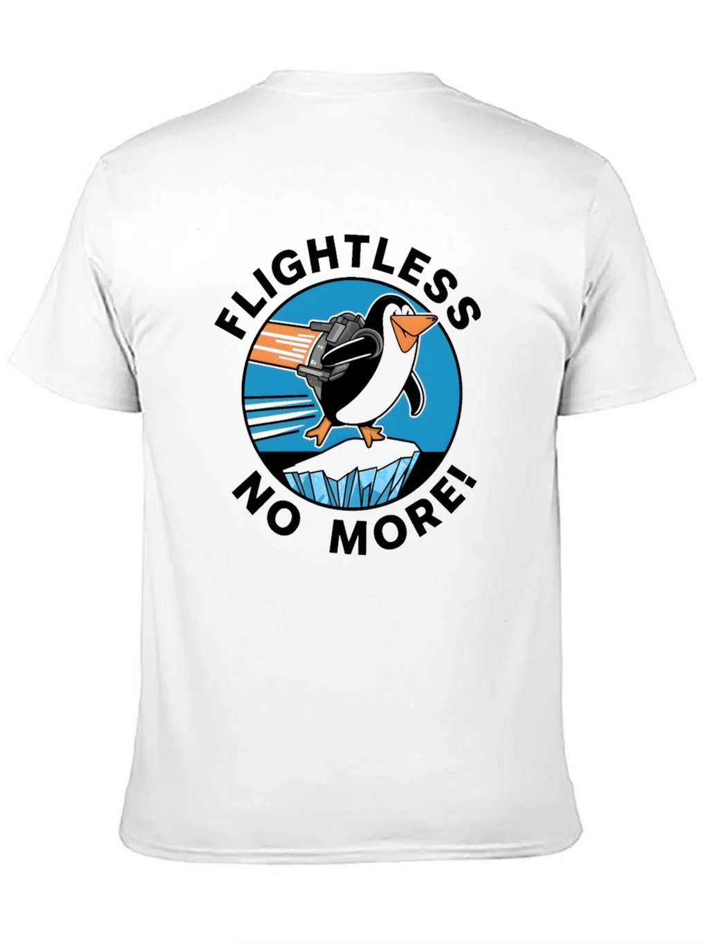 Flightless No More Penguin T-Shirt