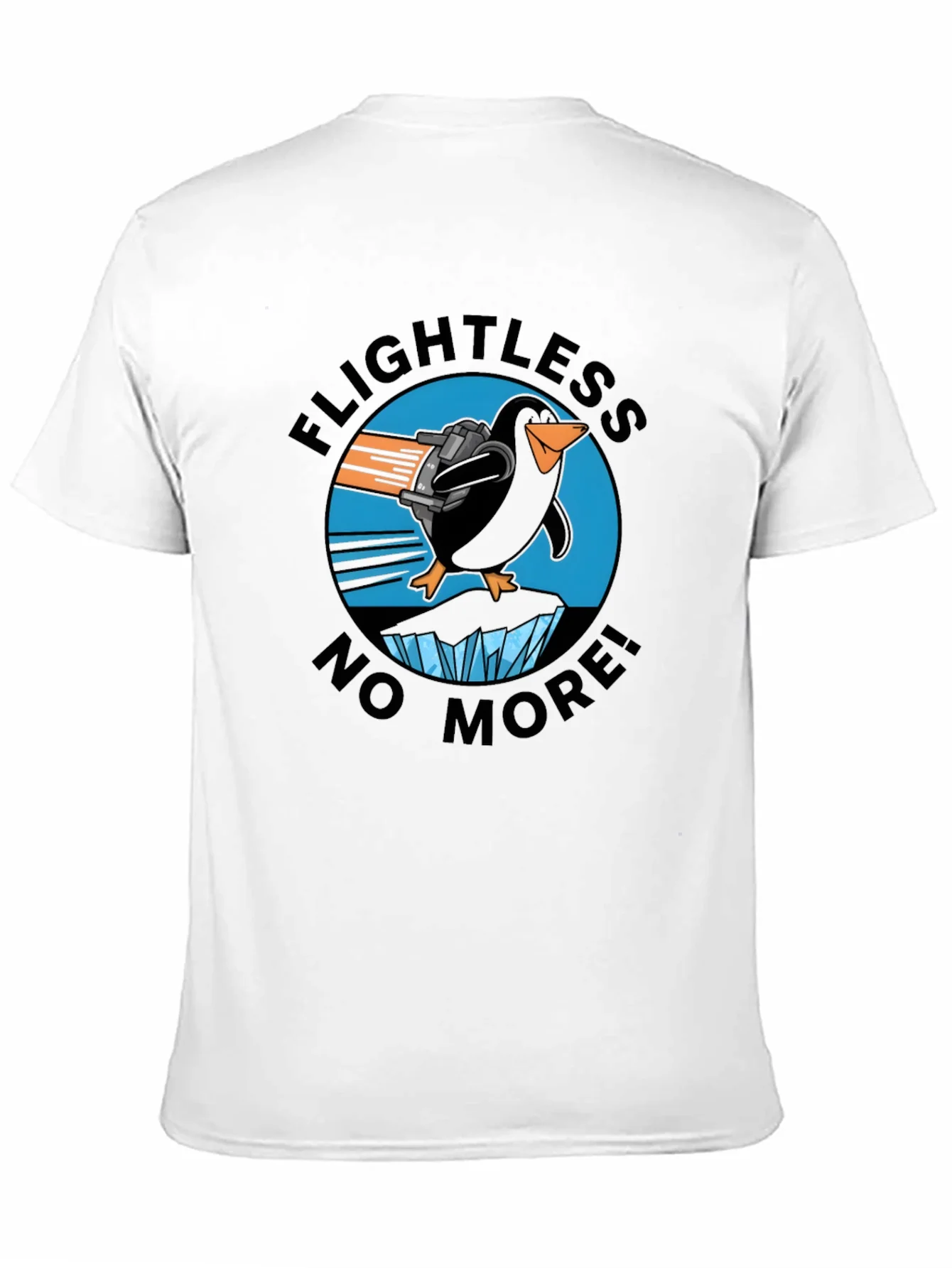 Flightless No More Penguin T-Shirt